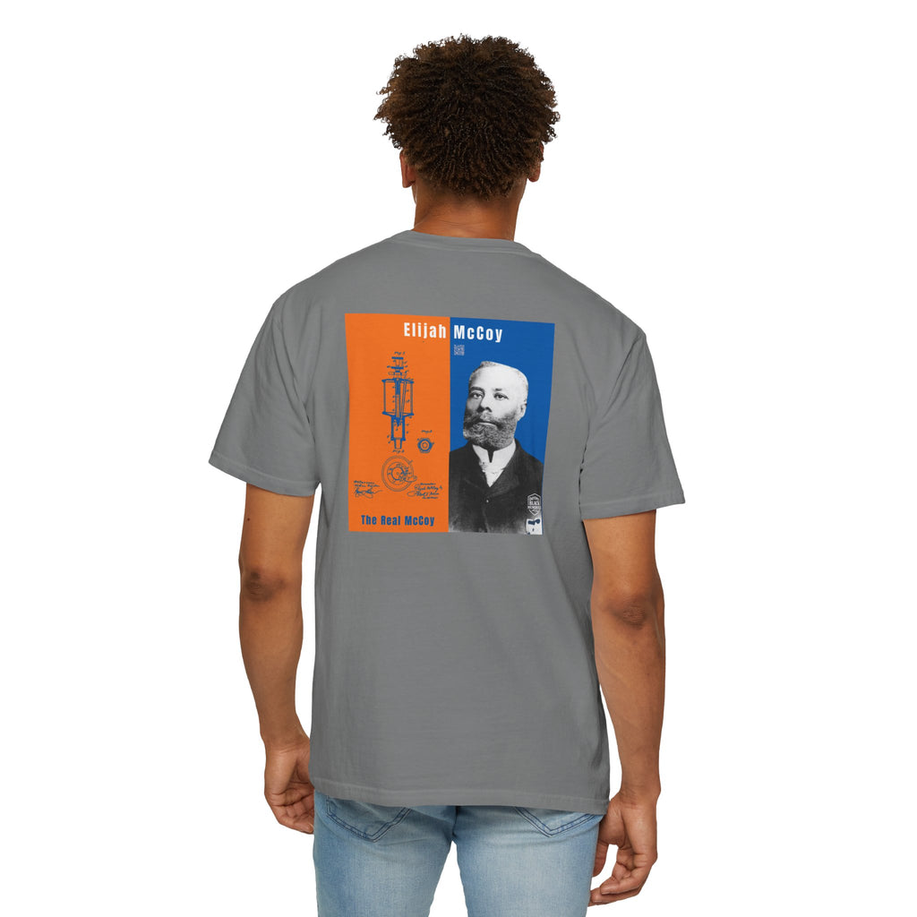 Elijah McCoy, Unisex, 2 Side, Historical Portrait T-shirt