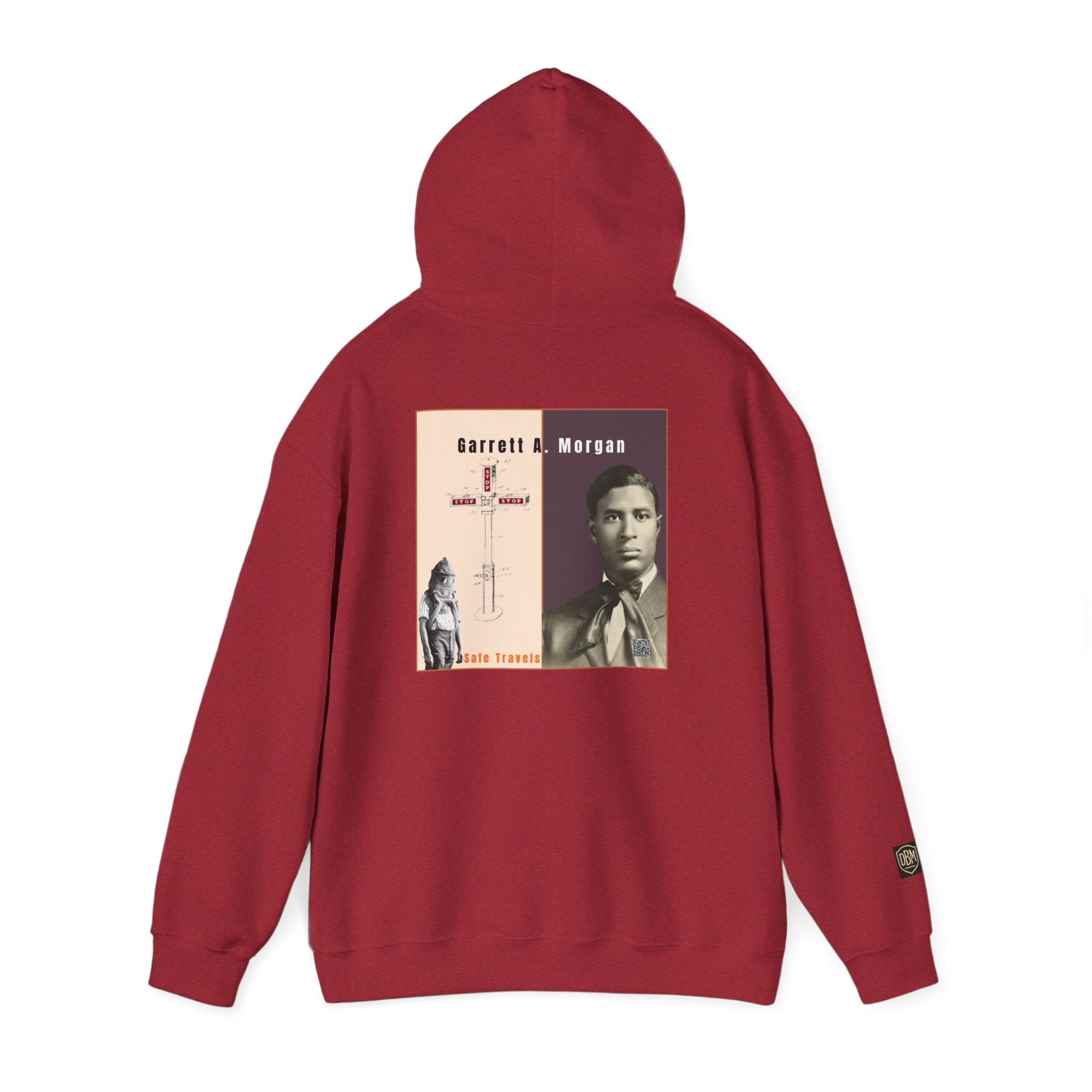 Garrett A. Morgan, Unisex, Historical Portrait, Heavy Blend™ Hooded Sweatshirt