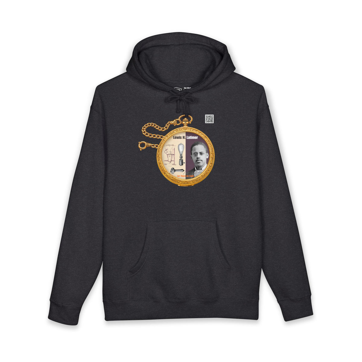 Historical Portrait Pocket Watch Hoodie