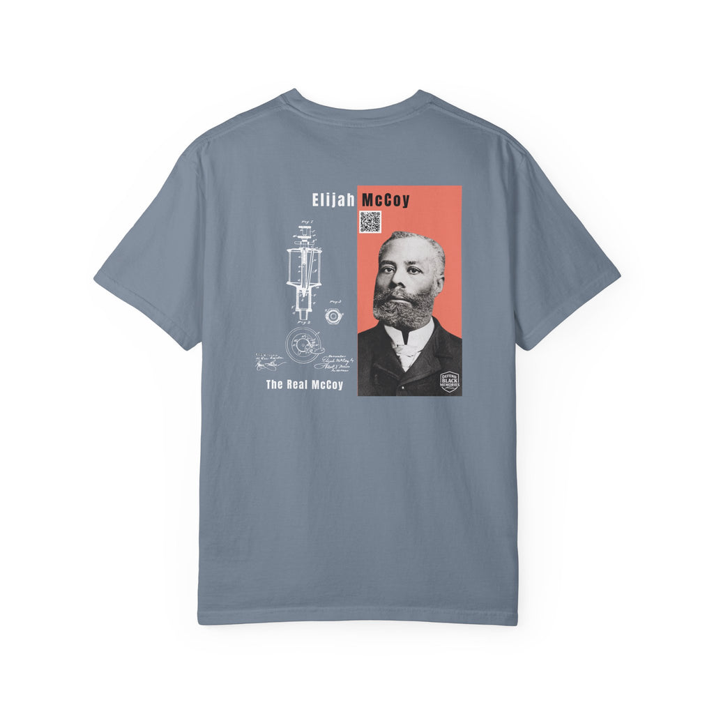 Elijah McCoy, Unisex, 2 Side, Historical Portrait T-shirt