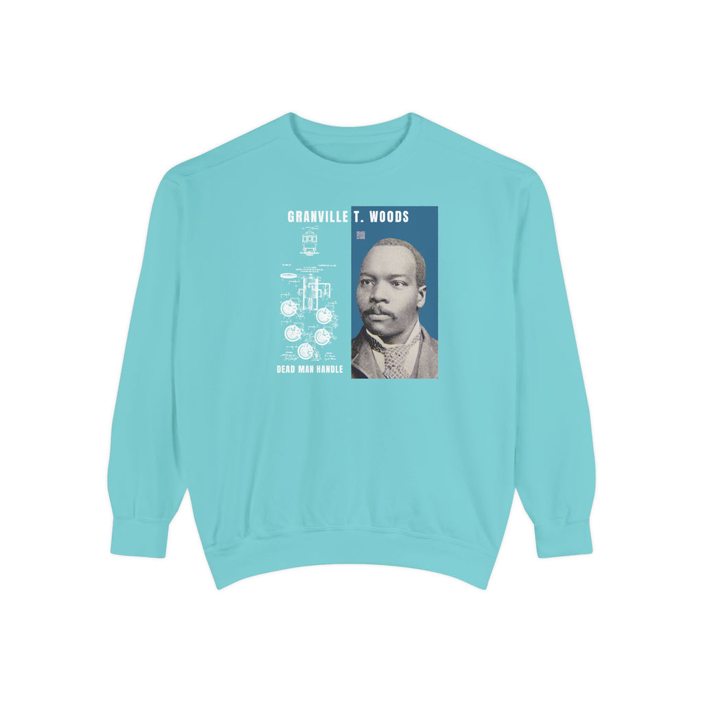 Granville T. Woods, Unisex, Historical Portrait Crewneck Sweatshirt (City Champs)