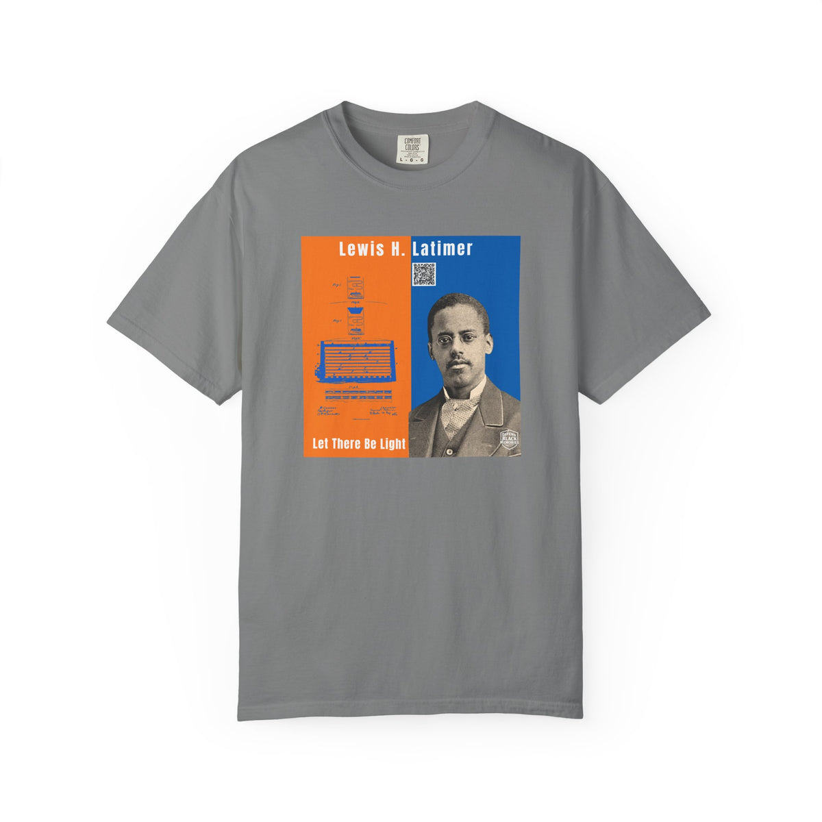 Lewis H. Latimer, Unisex, Historical Portrait T-shirt (City Champs)