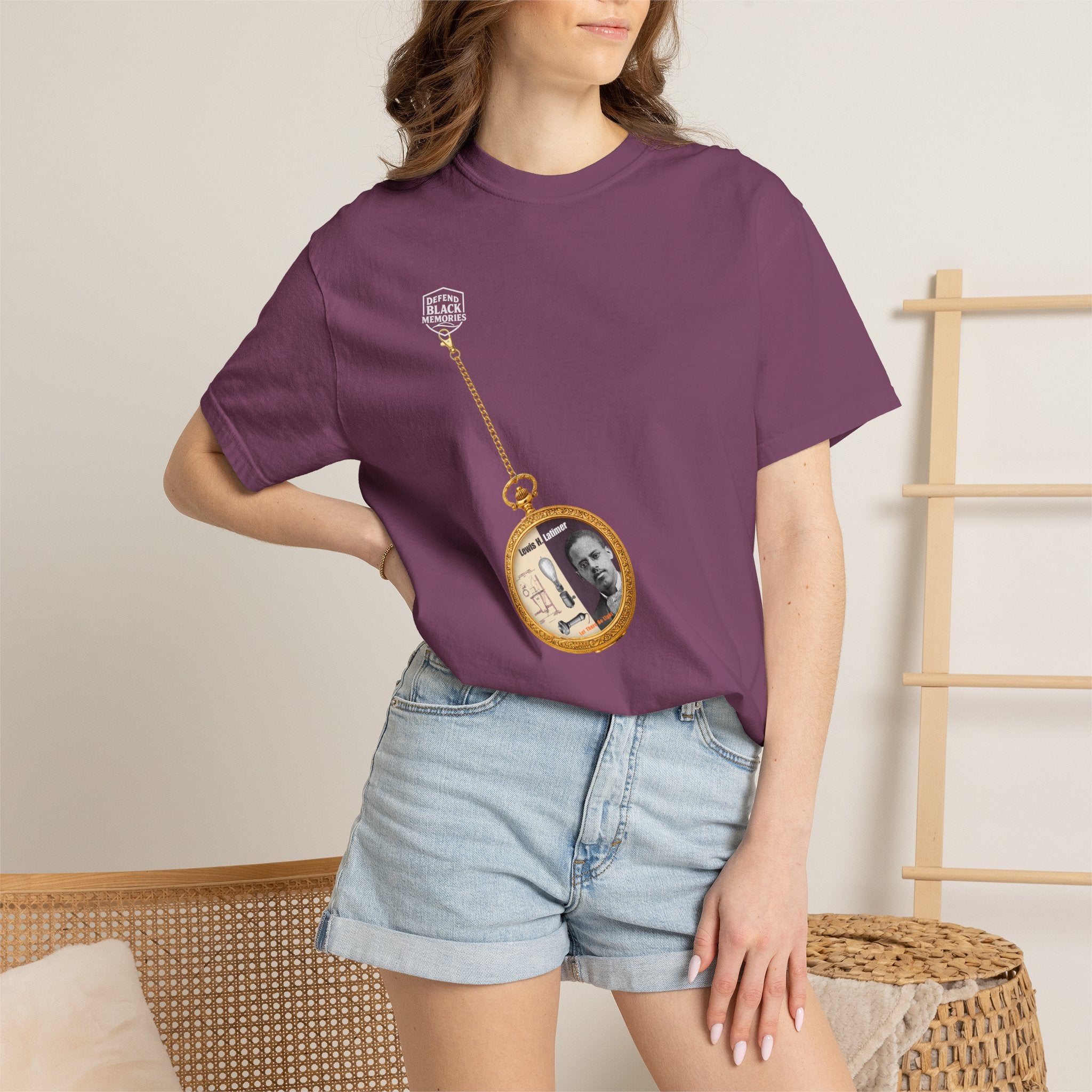 Lewis H. Latimer Pocket Watch T-Shirt