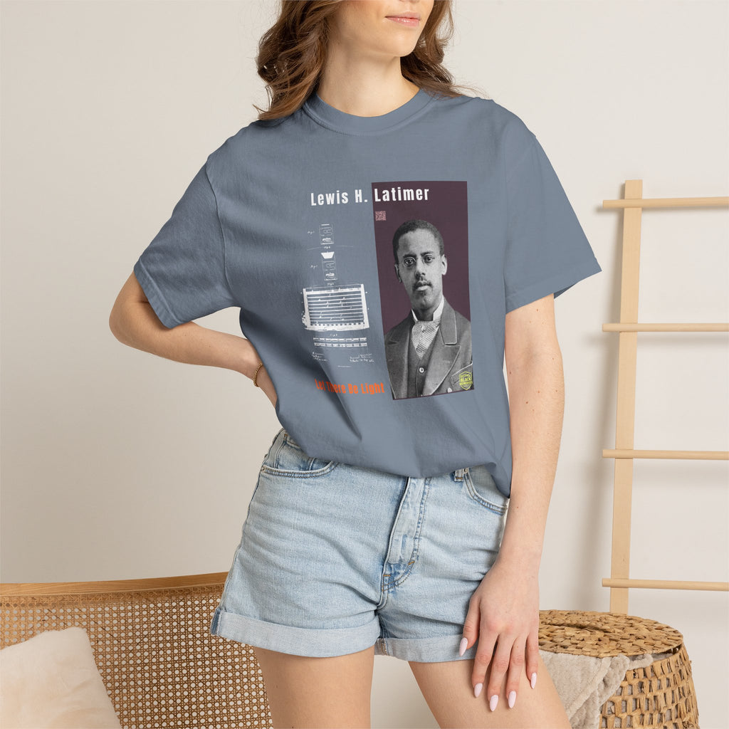 Lewis H. Latimer, Unisex, Historical Portrait T-shirt (City Champs)