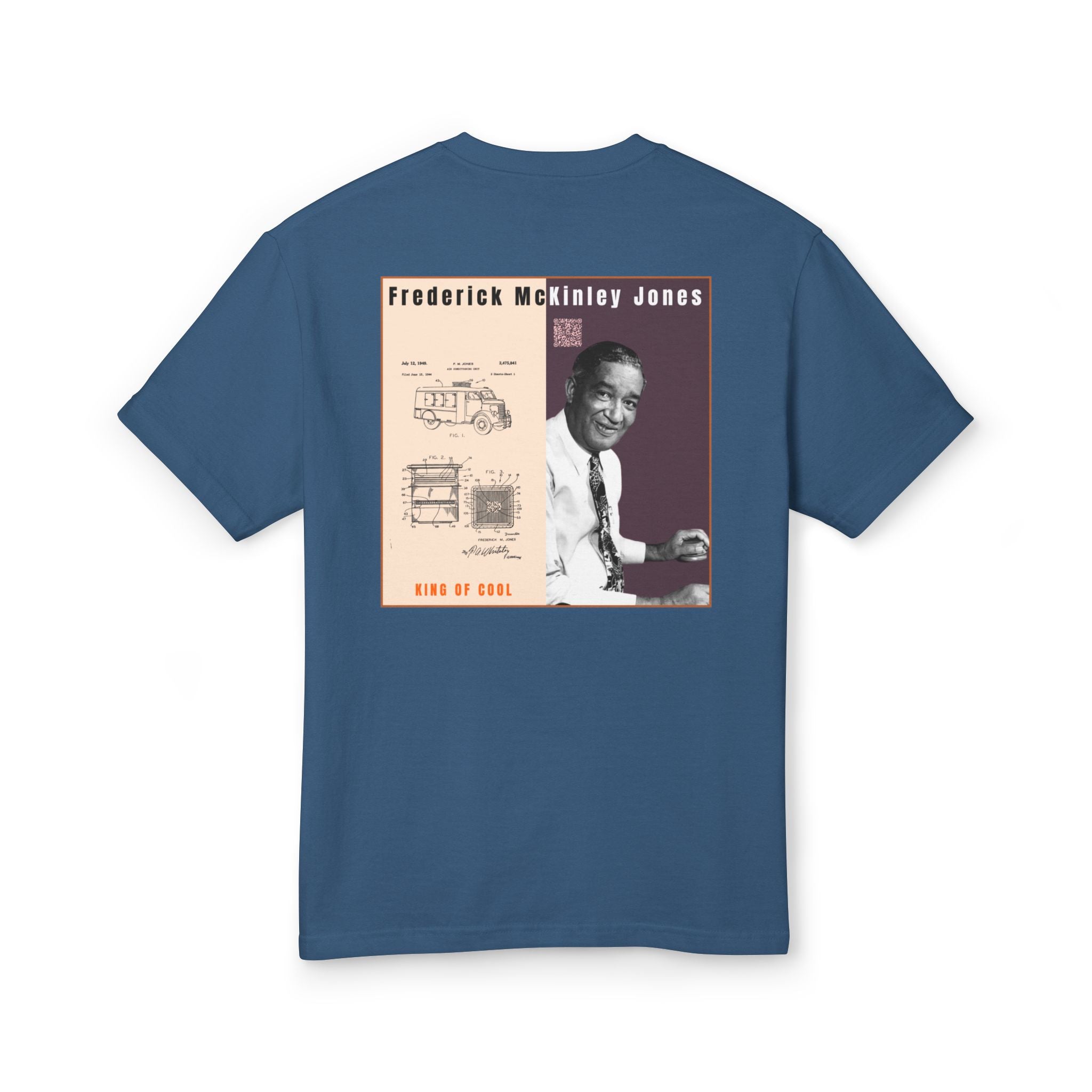 Frederick T. Jones, Unisex, Historical Portrait T-shirt