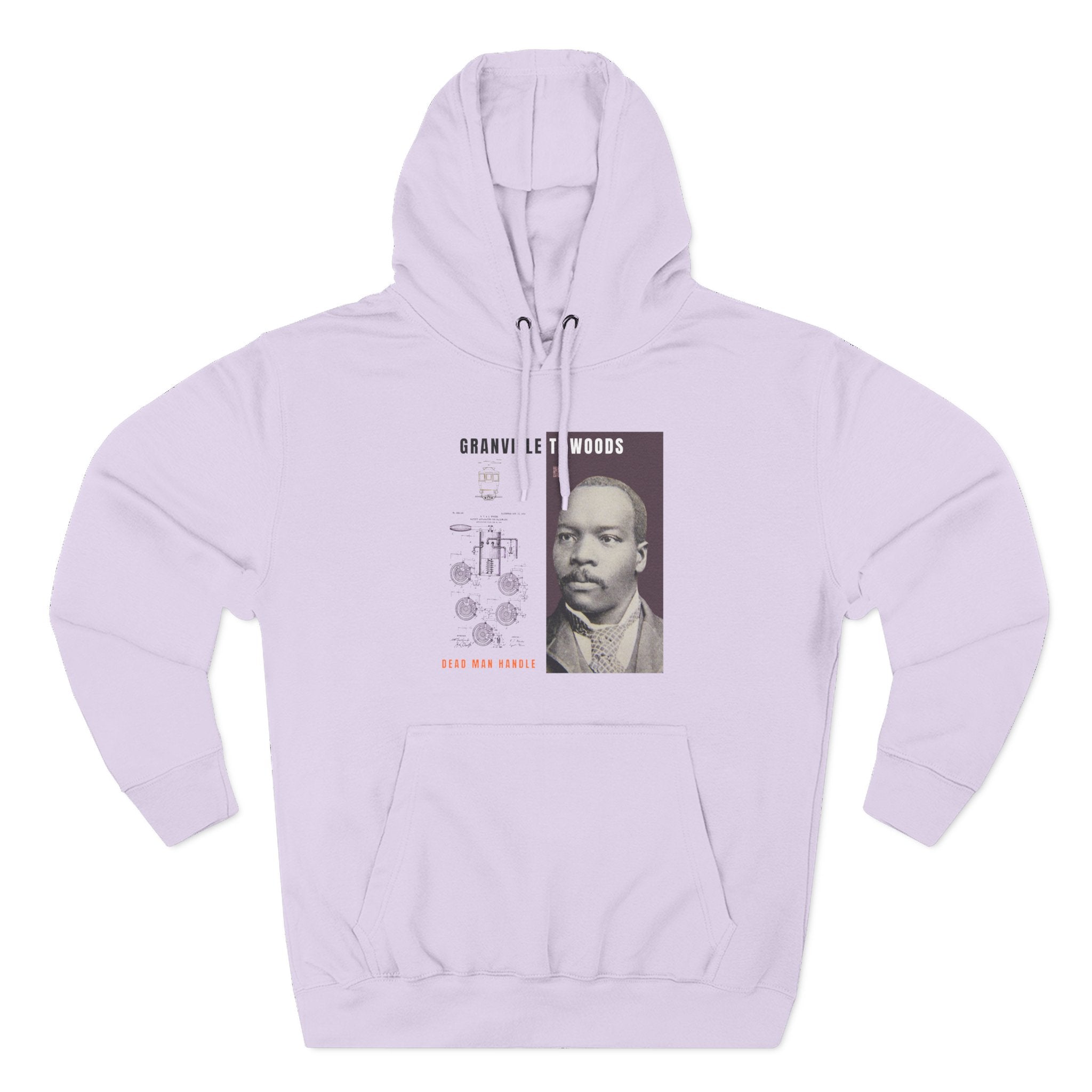 Granville T. Woods, Three-panel Historical Portrait Hoodie (City Champs)