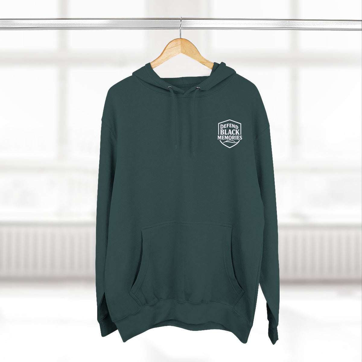 Granville T. Woods, 2 Side, Three-Panel Fleece Hoodie