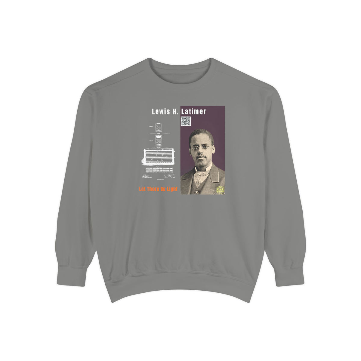 Lewis Latimer Unisex Garment-Dyed Sweatshirt (City Champs)