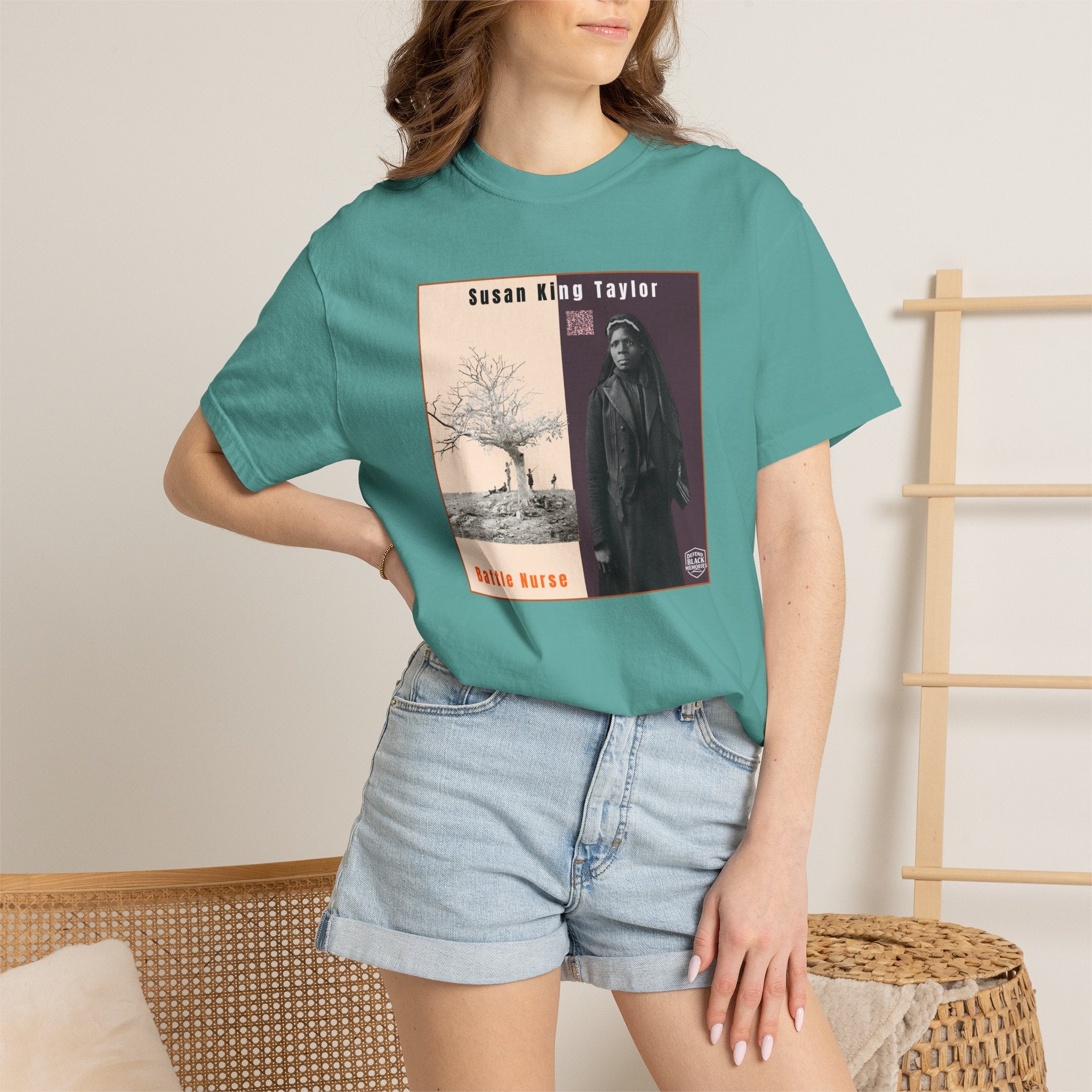 Susan King Taylor, Historical Portrait T-shirt (CIty Champs)