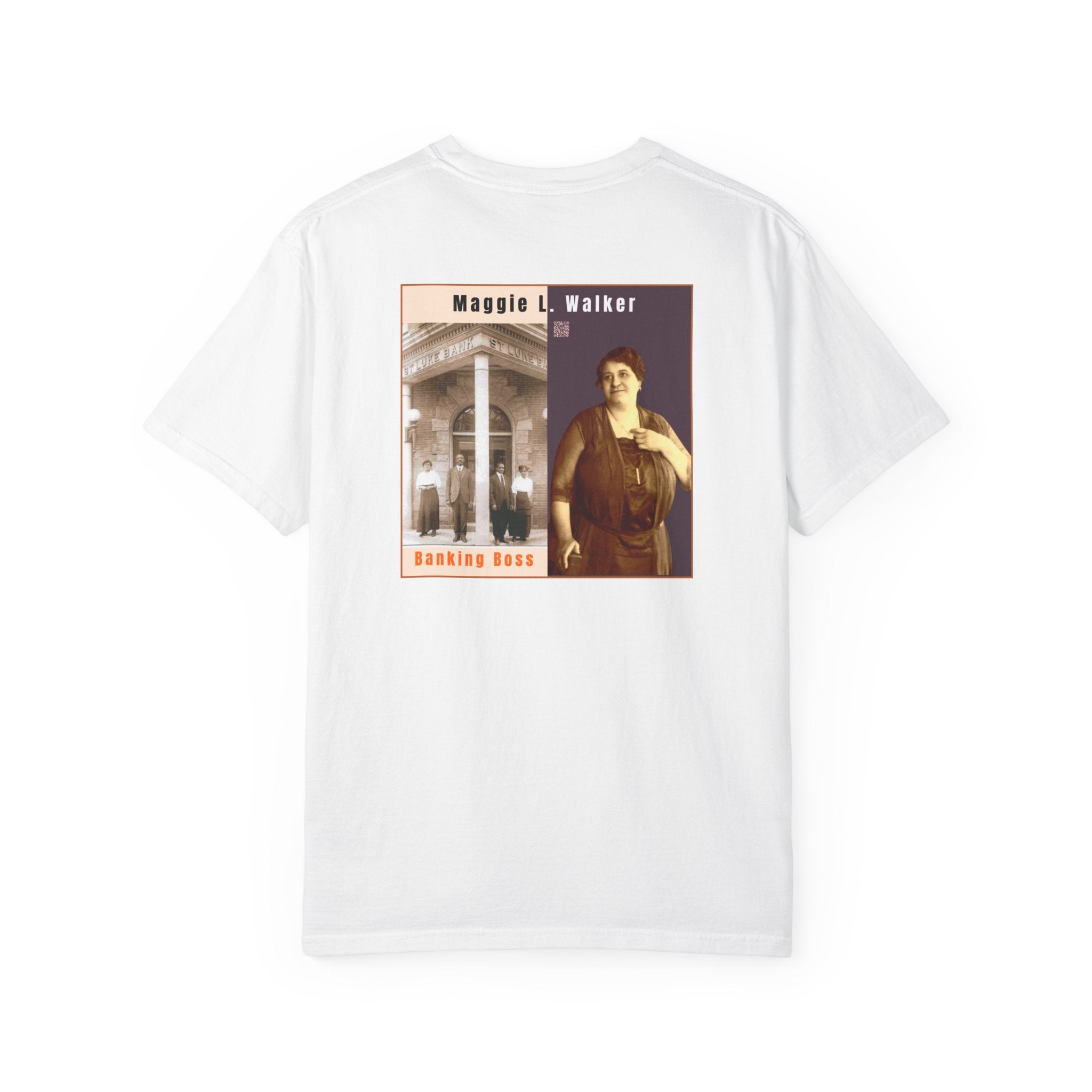Maggie L. Walker, Unisex, 2 Side Historical Portrait T-shirt