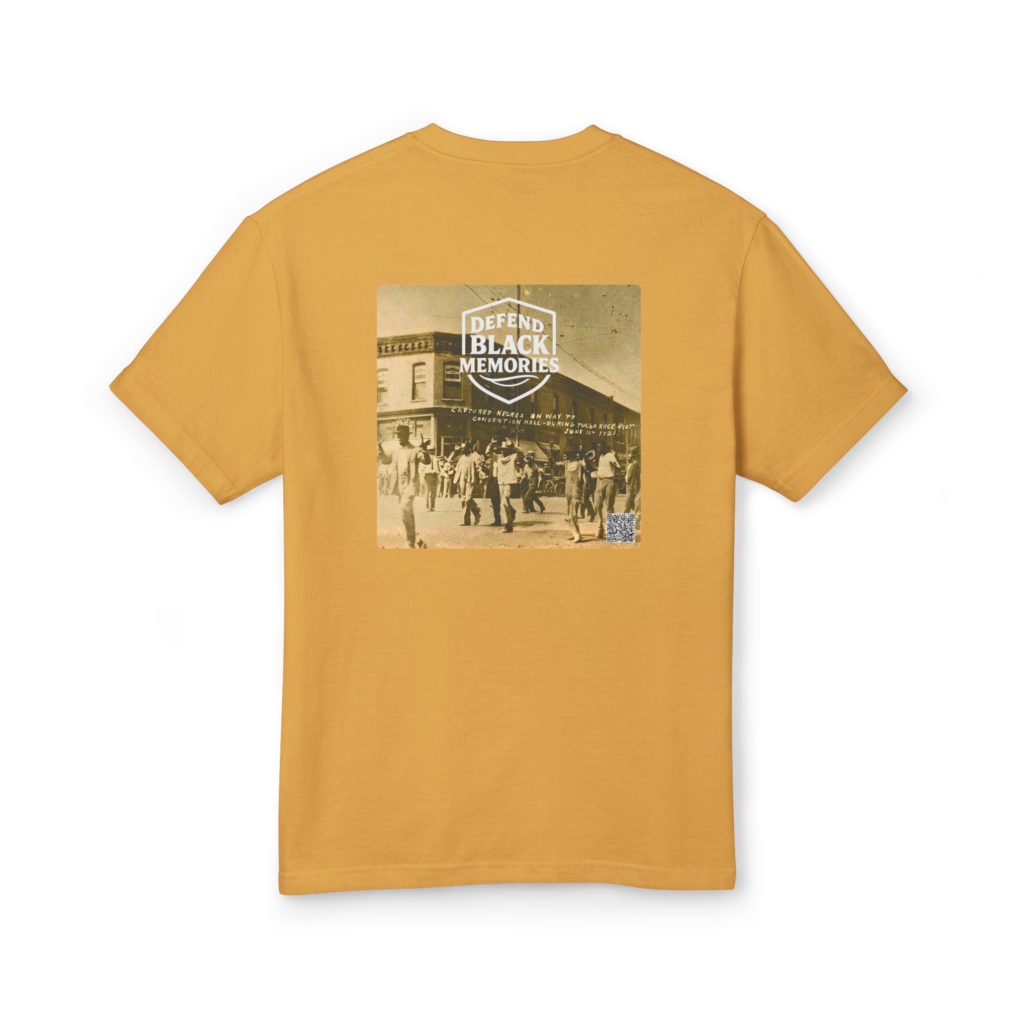 Defend Black Memories: Tulsa Race Massacre Vintage Photo T-Shirt