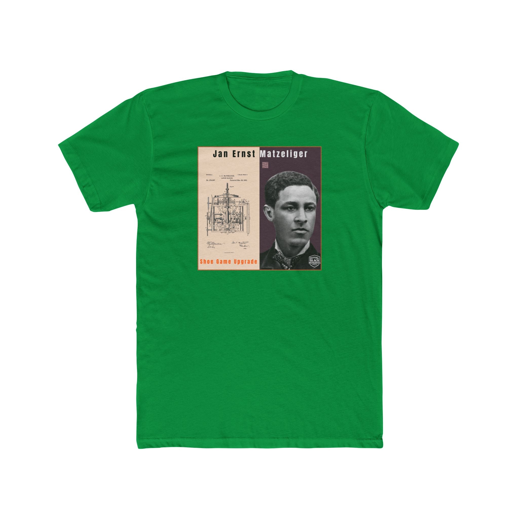 Jan Ernst Matzeliger, Unisex, Historical Portrait T-Shirt (CIty Champs)