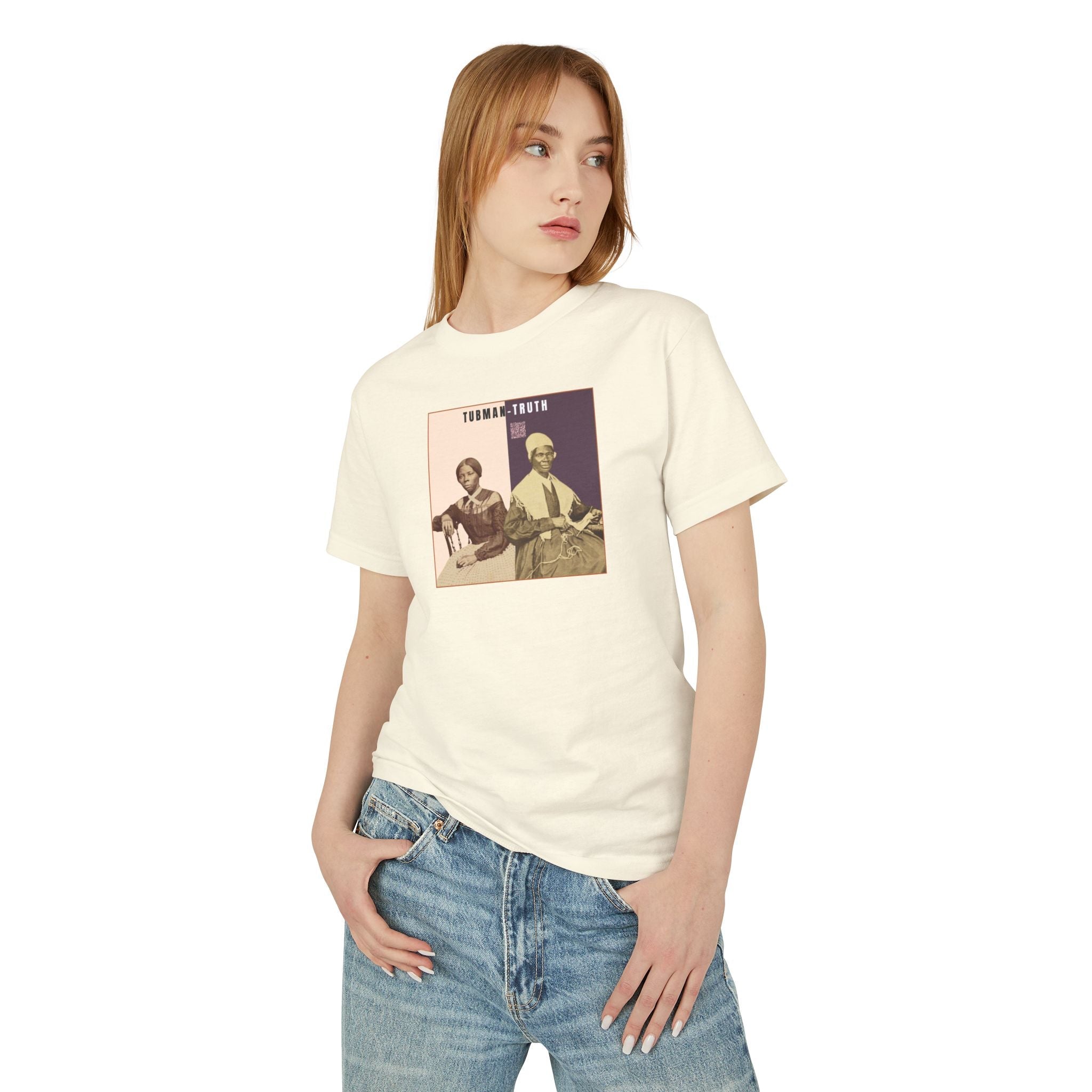 Tubman-Truth, Unisex, Historical Portrait T-shirt