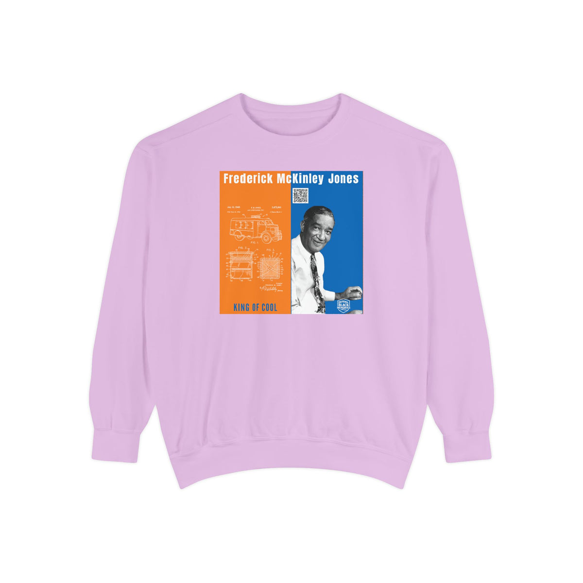 Frederick McKinley Jones, Unisex, Garment-Dyed Sweatshirt (City Champs)