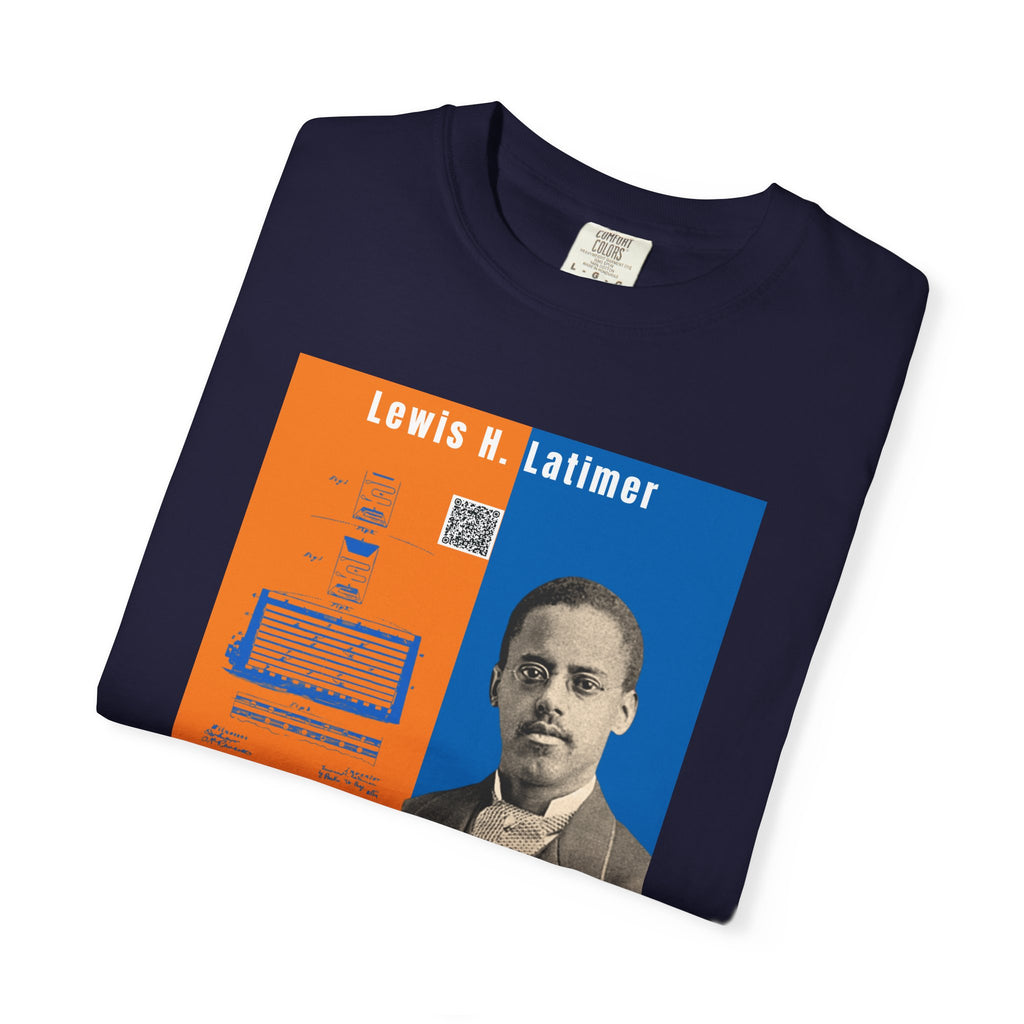 Lewis H. Latimer, Unisex, Historical Portrait T-shirt (City Champs)