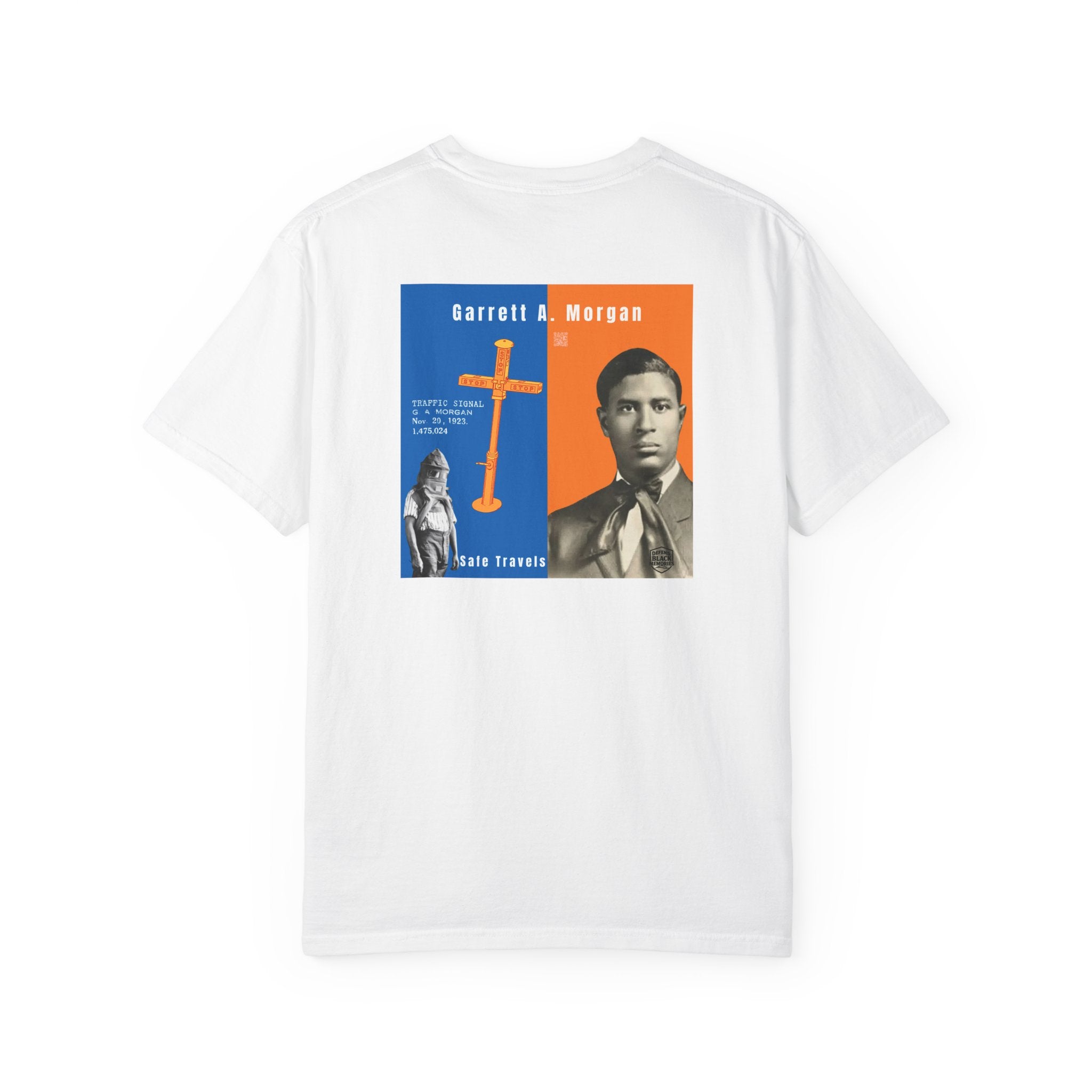Garrett A. Morgan, 2 Side, Historical Portrait T-shirt (City Champs)