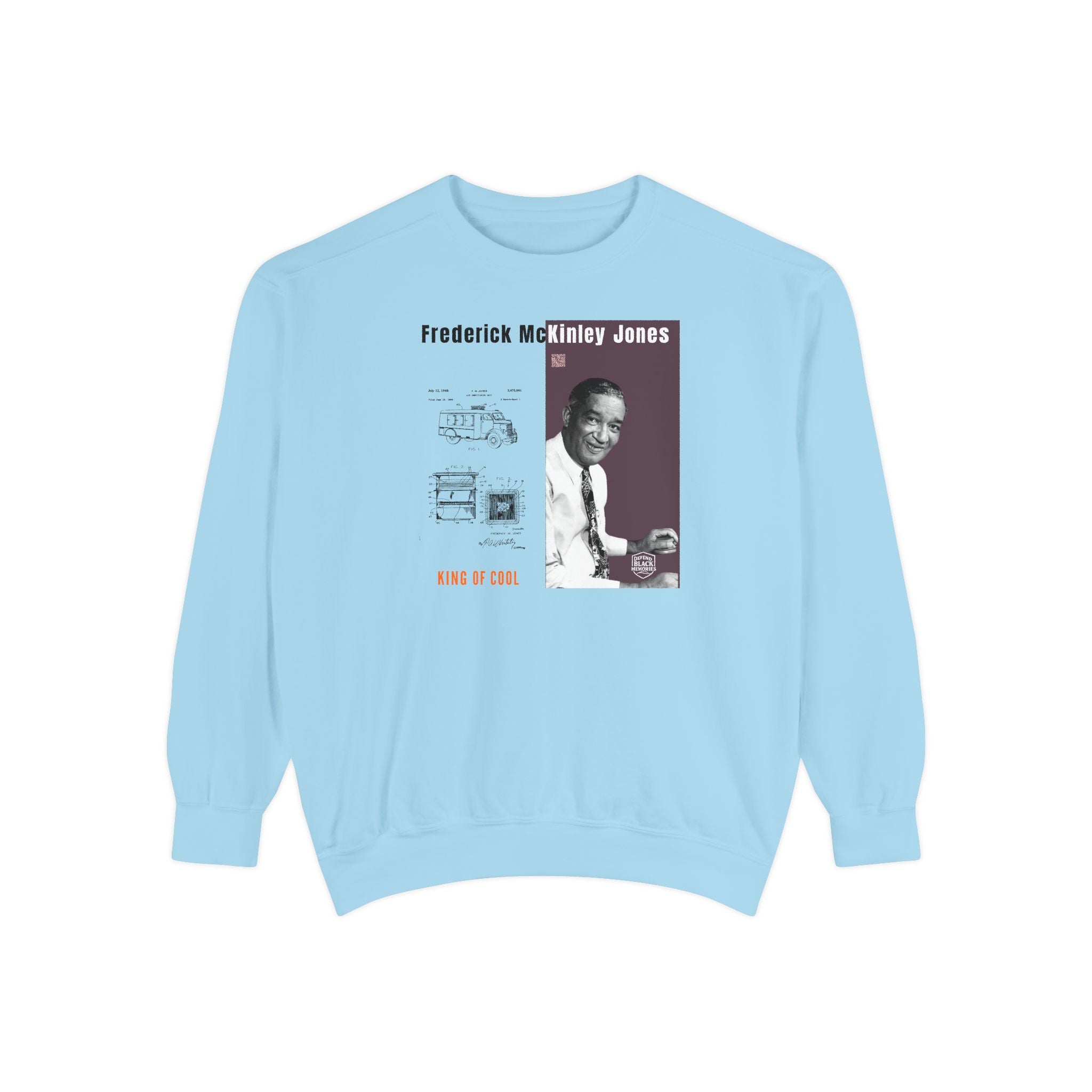 Frederick McKinley Jones, Unisex, Garment-Dyed Sweatshirt
