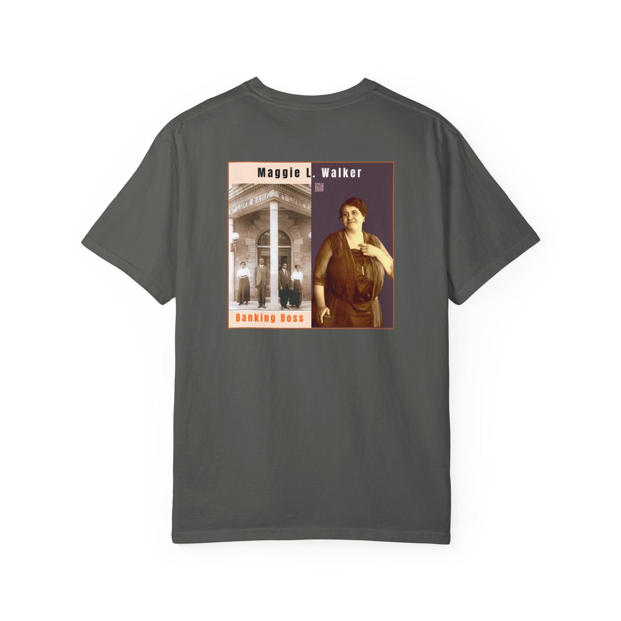 Maggie L. Walker, Unisex, 2 Side Historical Portrait T-shirt