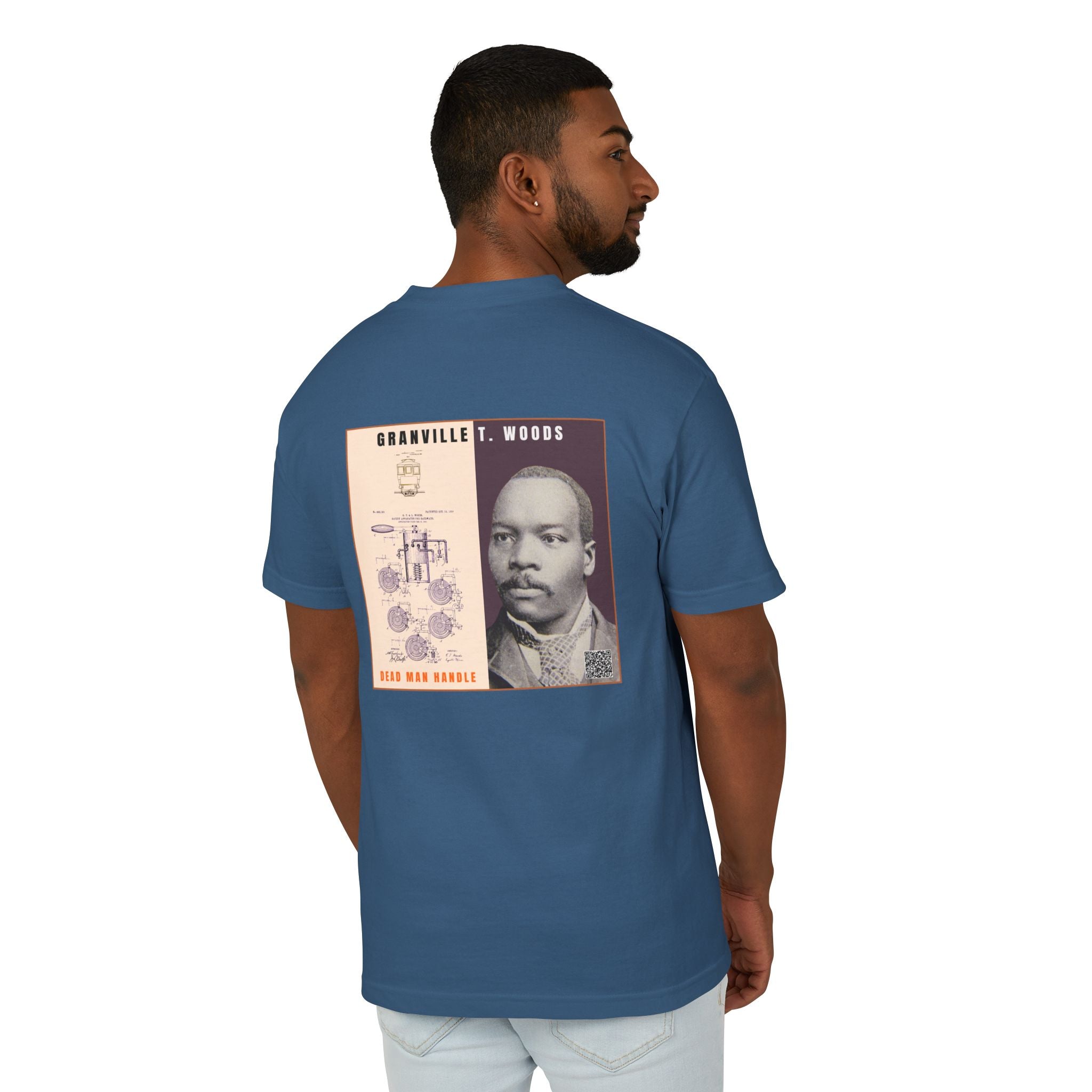 Granville T. Woods, Unisex, Historical Portrait T-shirt