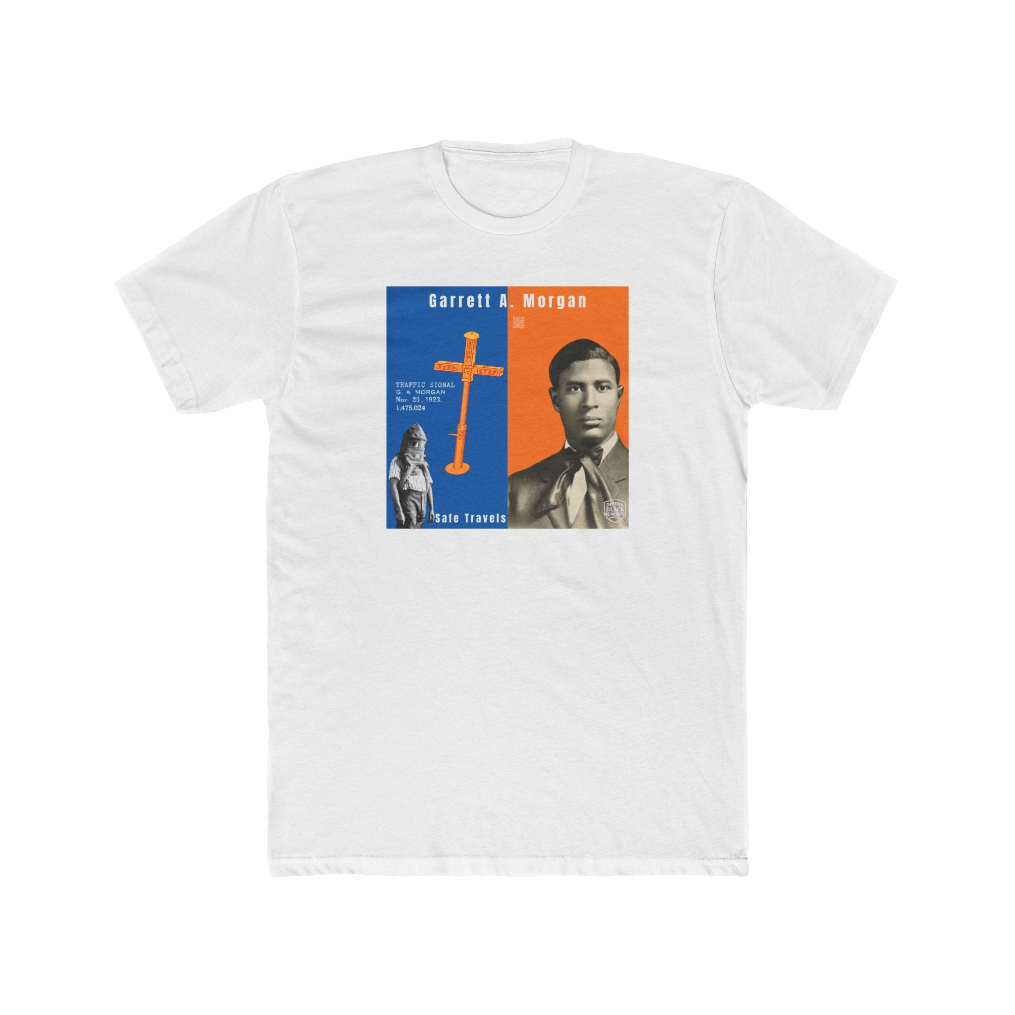 Garrett A. Morgan, Unisex, Historical Portrait T-Shirt (City Champs)
