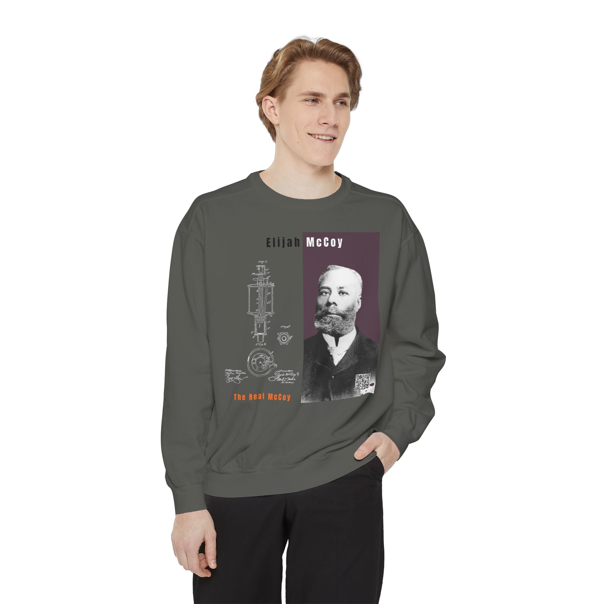 Defend Black Memories "The Real McCoy" Sweatshirt — Elijah McCoy Tribute