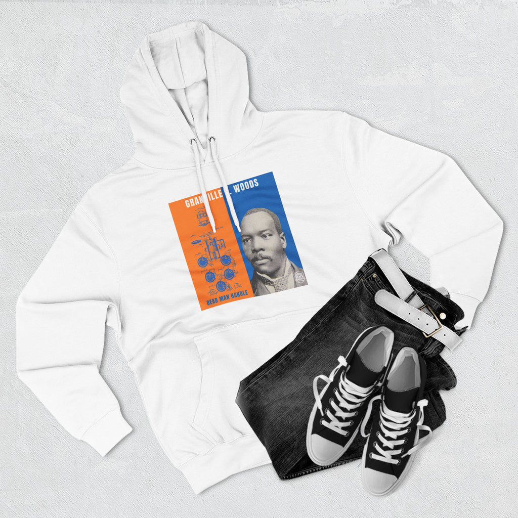 Granville T. Woods, Three-panel Historical Portrait Hoodie (City Champs)