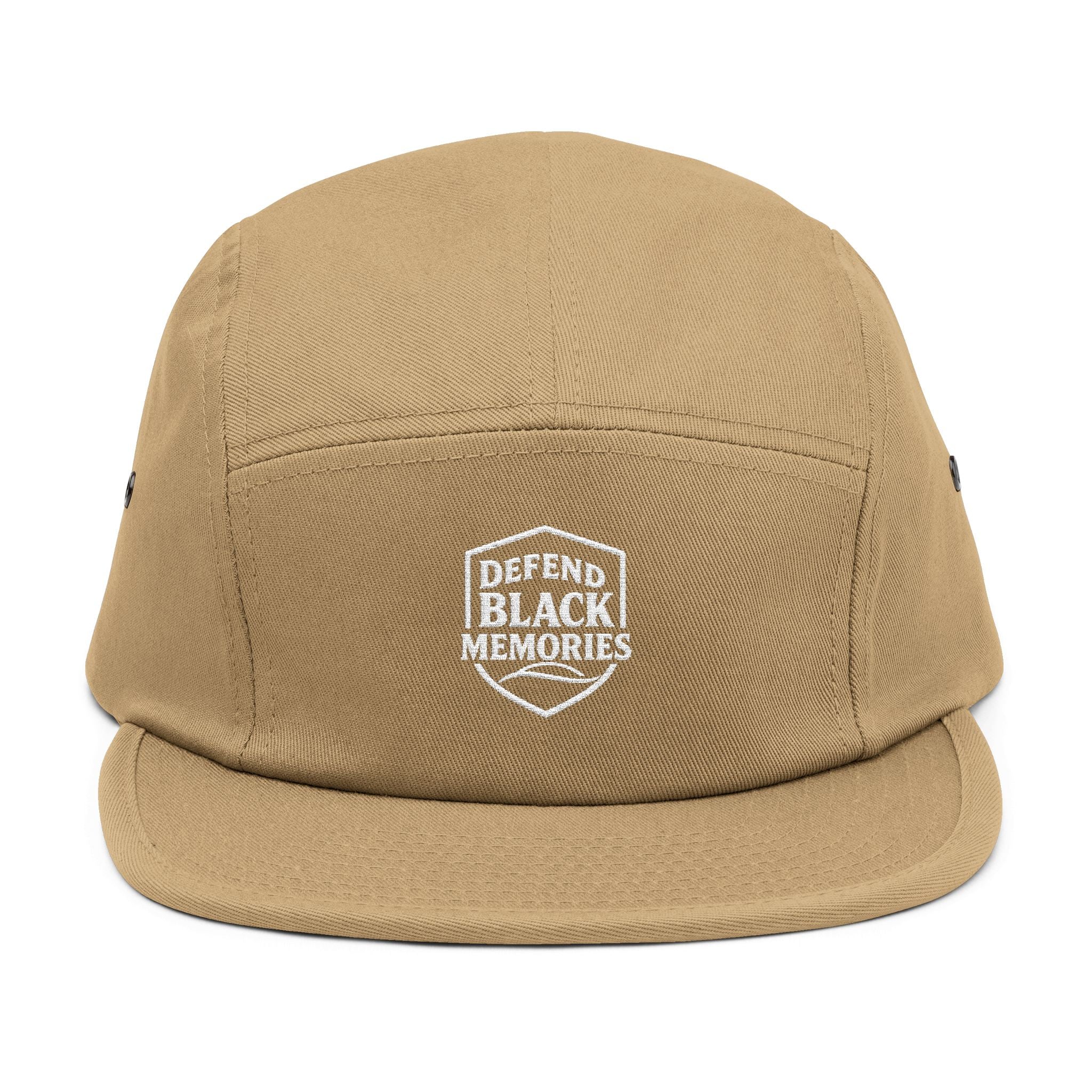 Embroidered Logo 5-Panel Cap