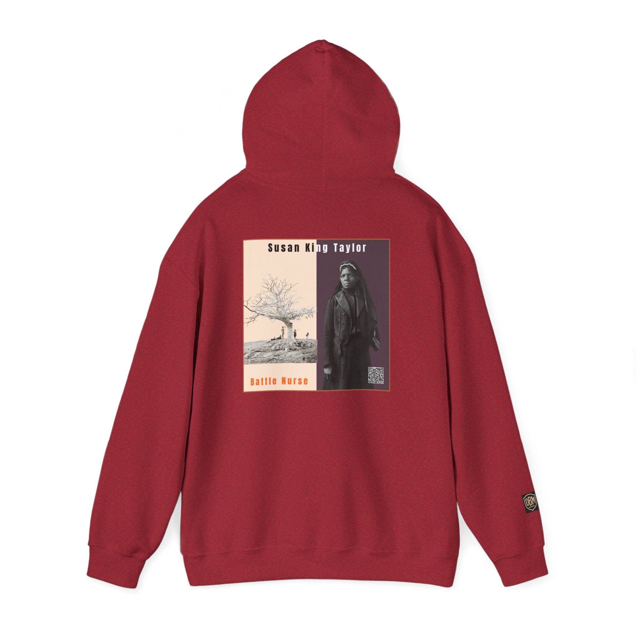 Susan King Taylor, Unisex, Historical Portrait, Heavy Blend™ Hooded Sweatshirt