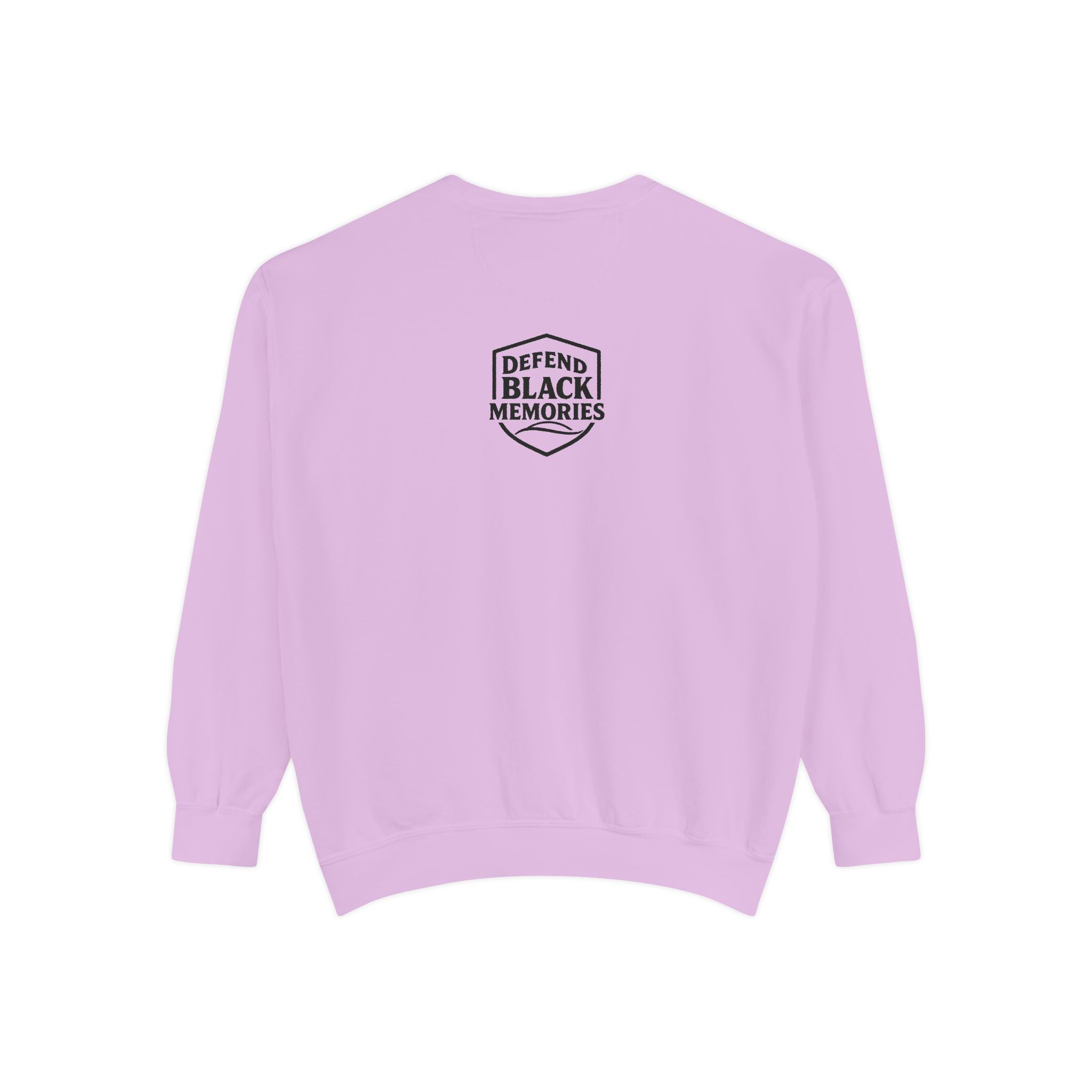 Defend Black Memories:  Frederick McKinley Jones Unisex, Garment-Dyed Tribute Sweatshirt