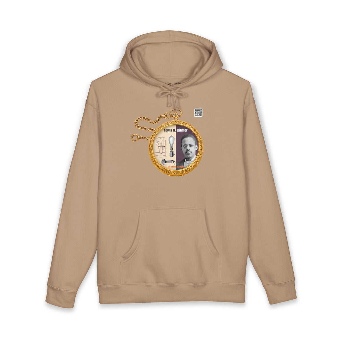 Historical Portrait Pocket Watch Hoodie