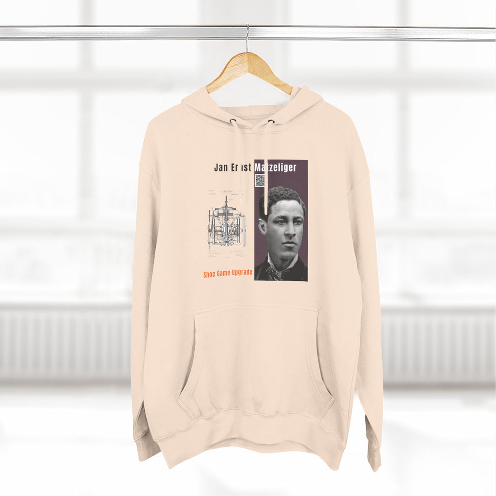 Jan E. Matzeliger Three-Panel Historic Portrait Hoodie (City Champs)