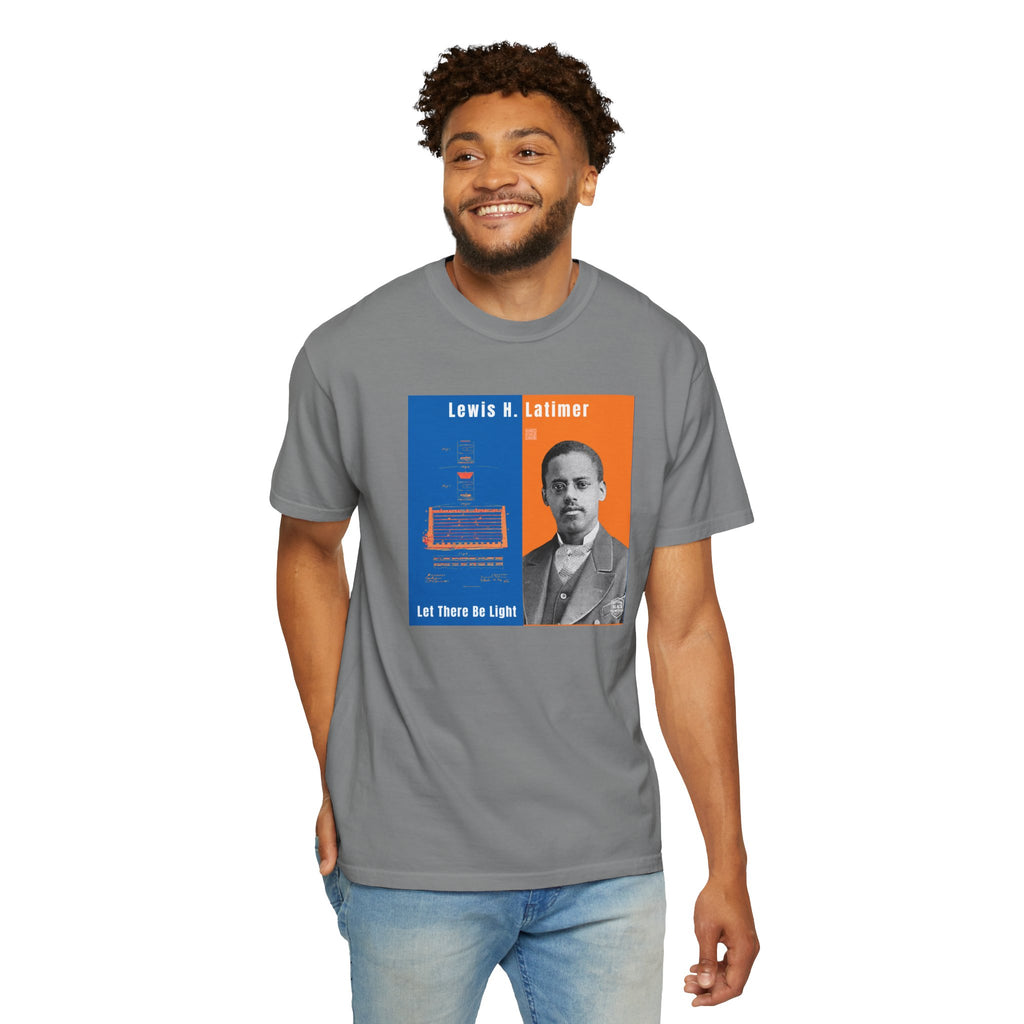 Lewis H. Latimer, Unisex, Historical Portrait T-shirt (City Champs)