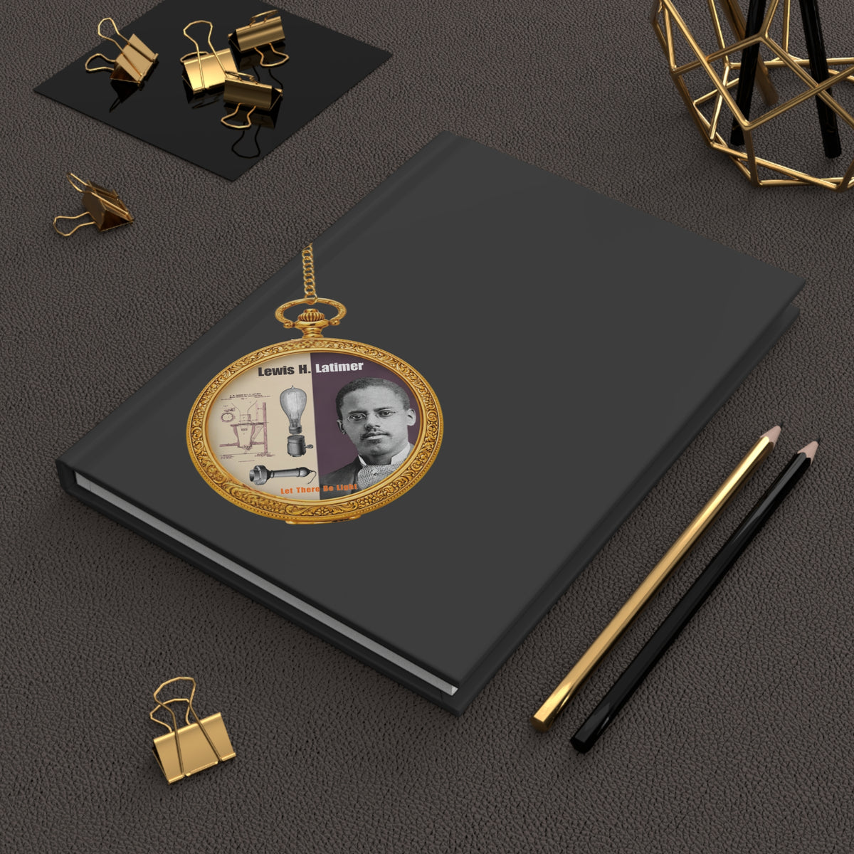Lewis H. Latimer, Hardcover Journal Matte (Eclipse)