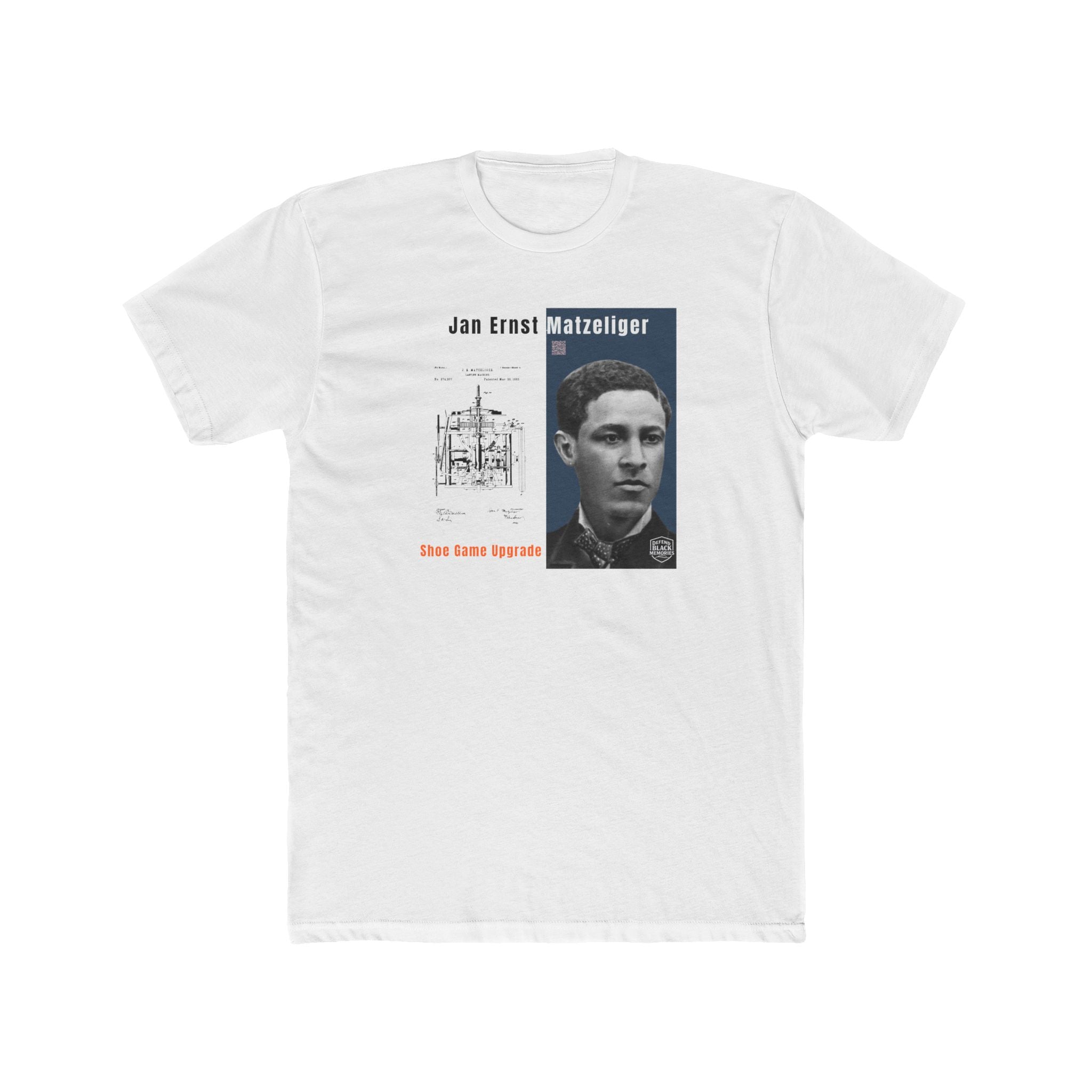 Jan Ernst Matzeliger, Unisex, Historical Portrait T-Shirt (CIty Champs)