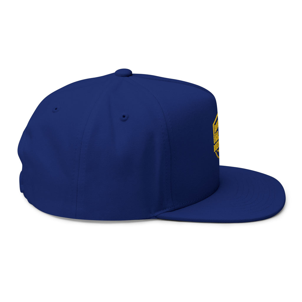 Defend Black Memories Flat Bill Cap (Embroidery)