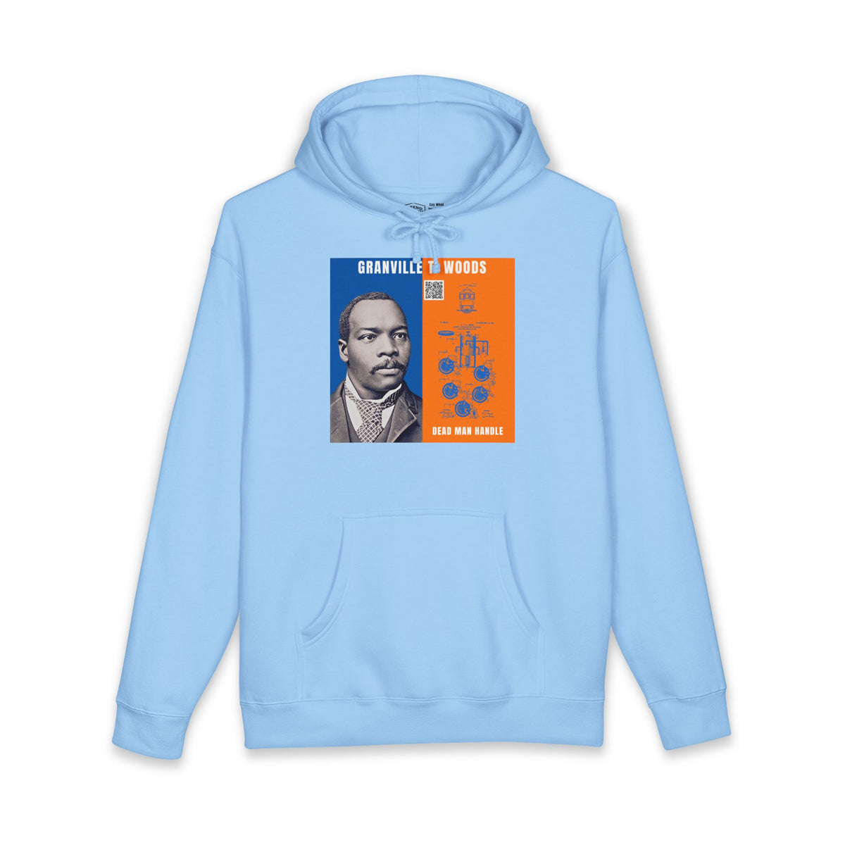 Granville T. Woods Portrait Hoodie -Historical Portrait Hoodie