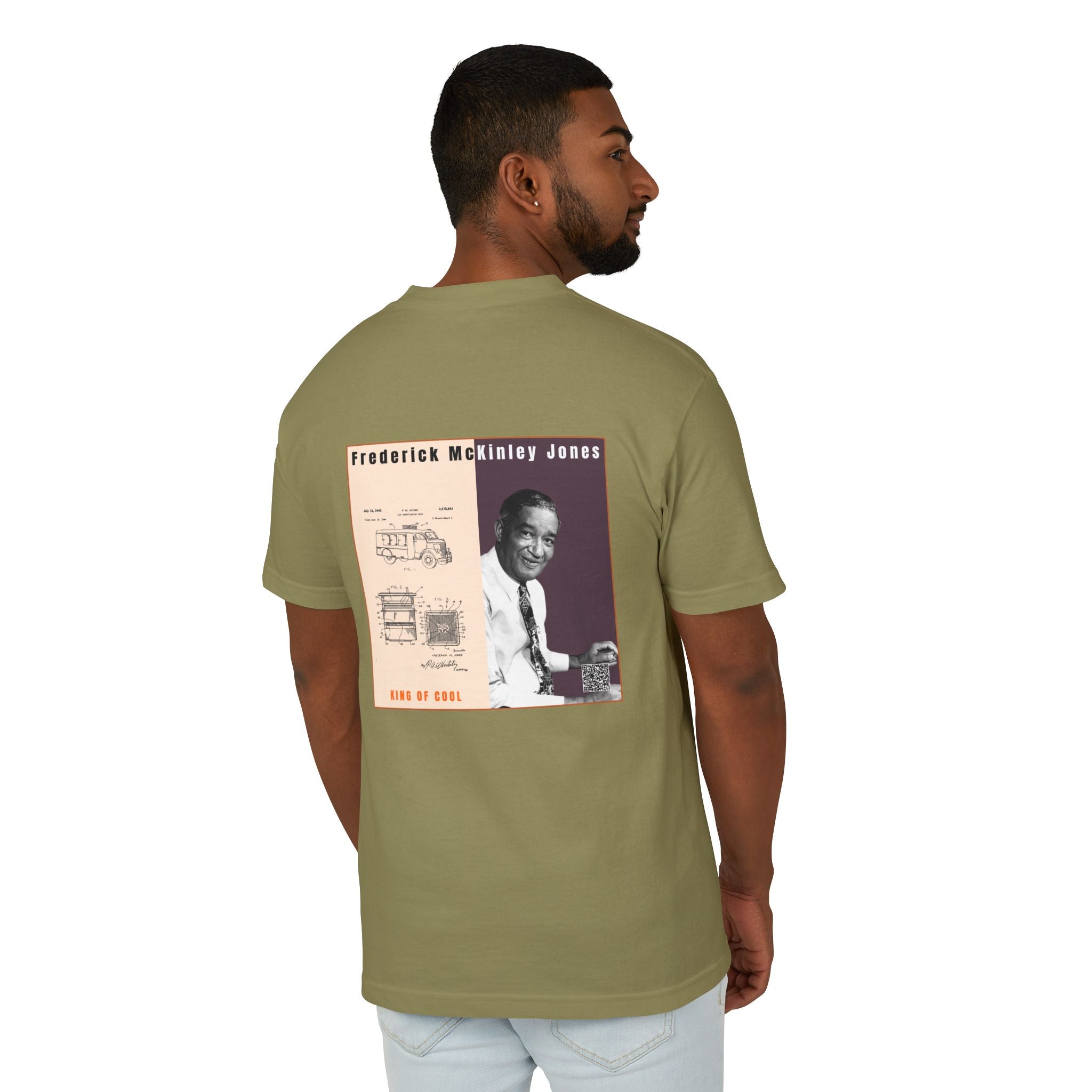 Frederick T. Jones, Unisex, Historical Portrait T-shirt