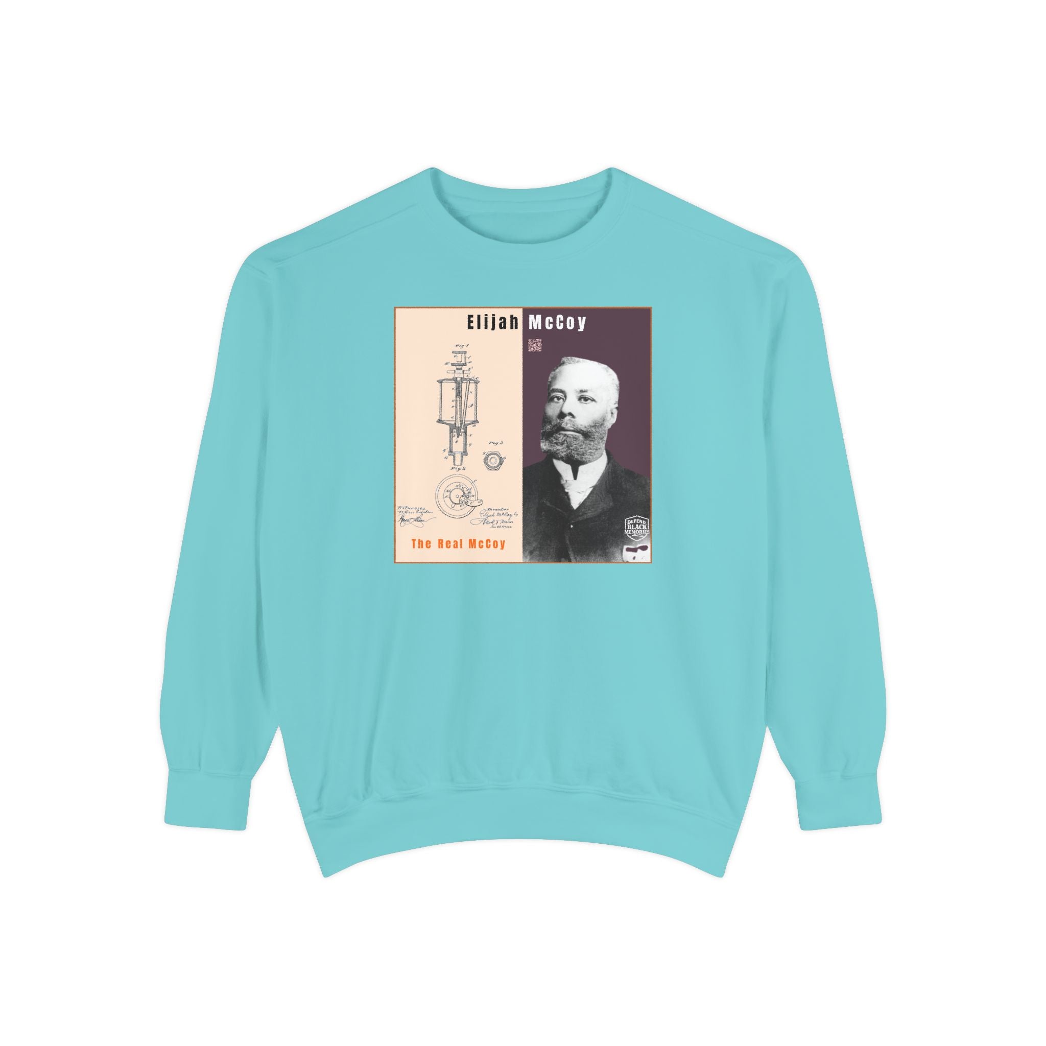 "The Real McCoy" Elijah McCoy Garment Dyed Tribute Sweatshirt (City Champs)