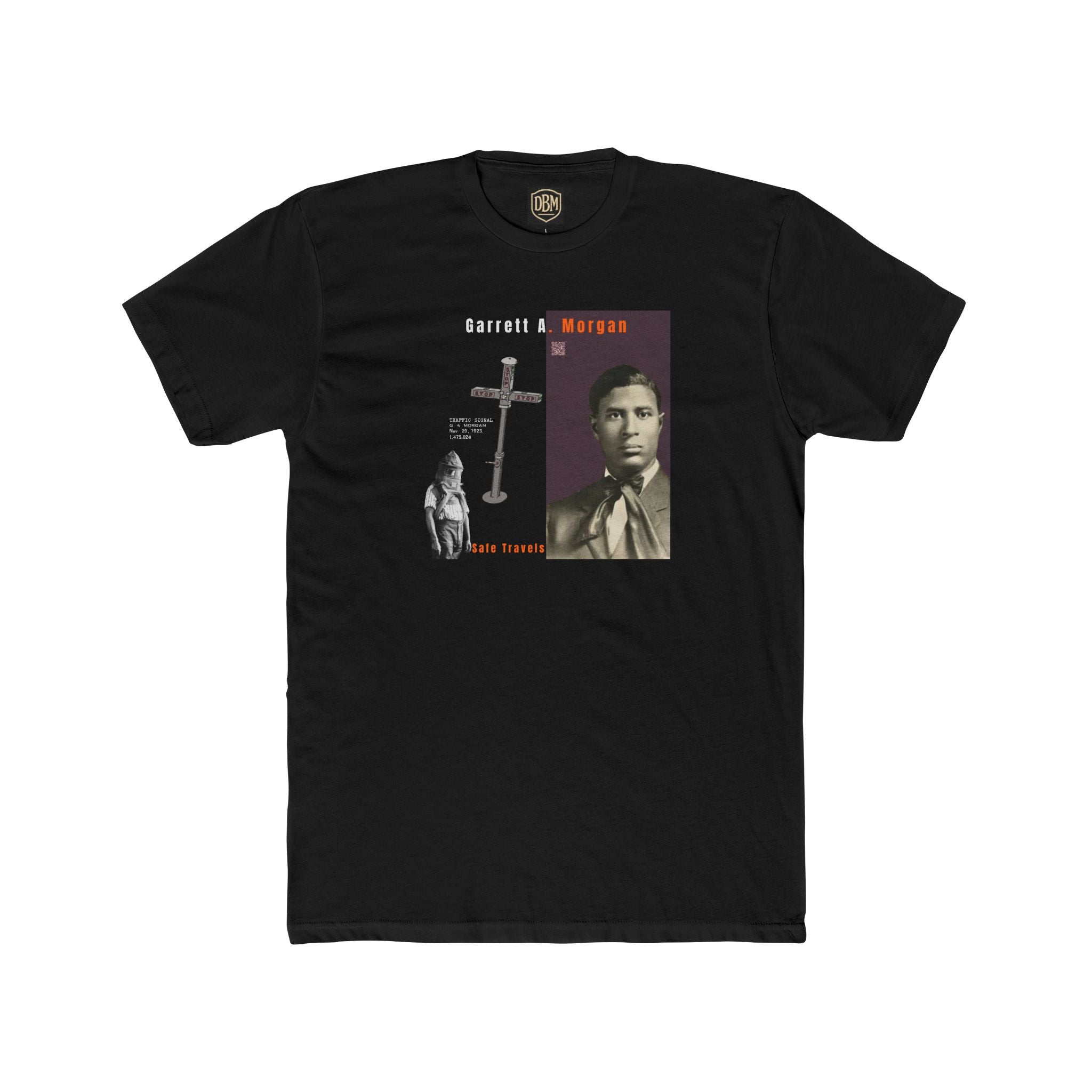 Garrett A. Morgan, Unisex, Historical Portrait T-Shirt