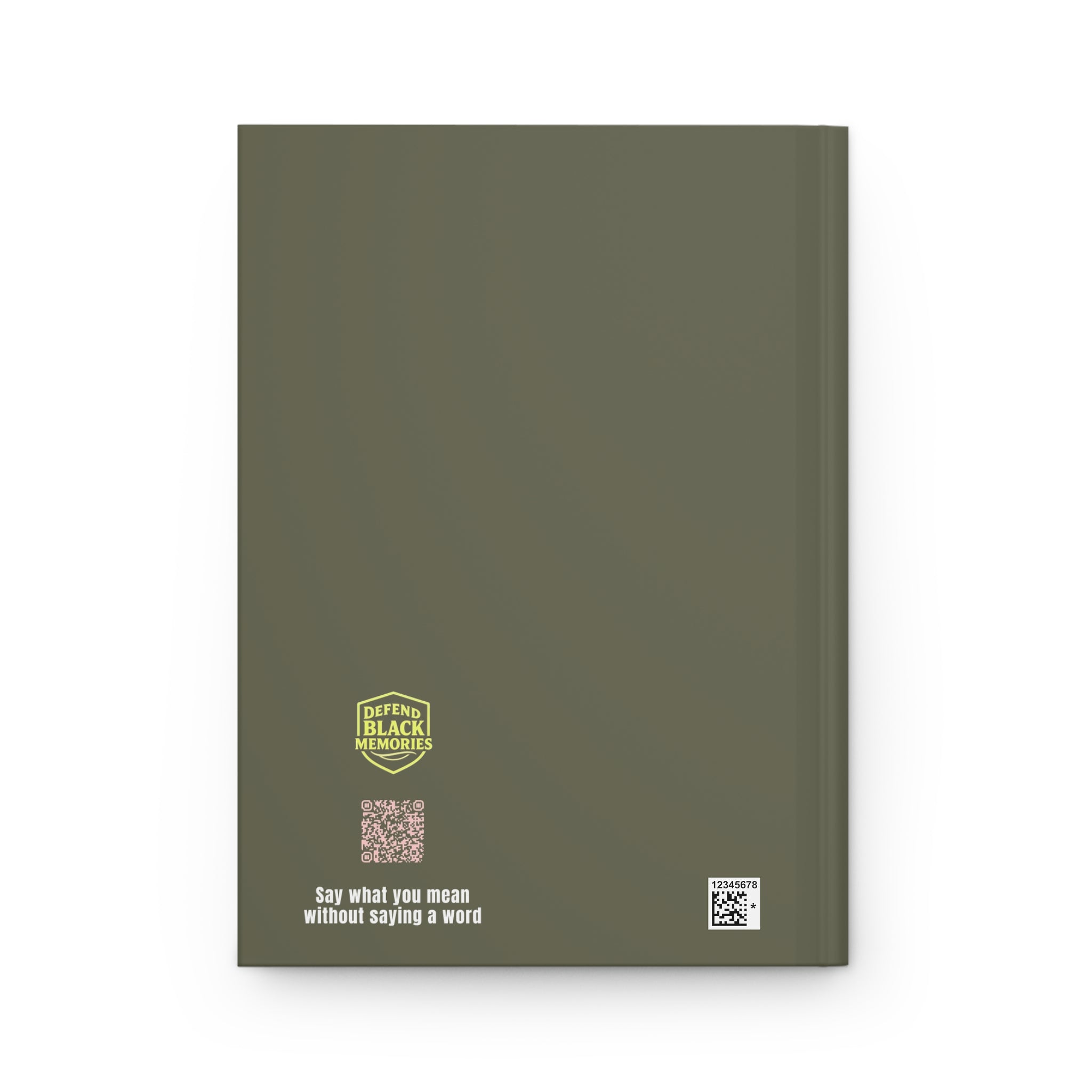 Maggie L. Walker, Hardcover Journal Matte (Khaki Green)