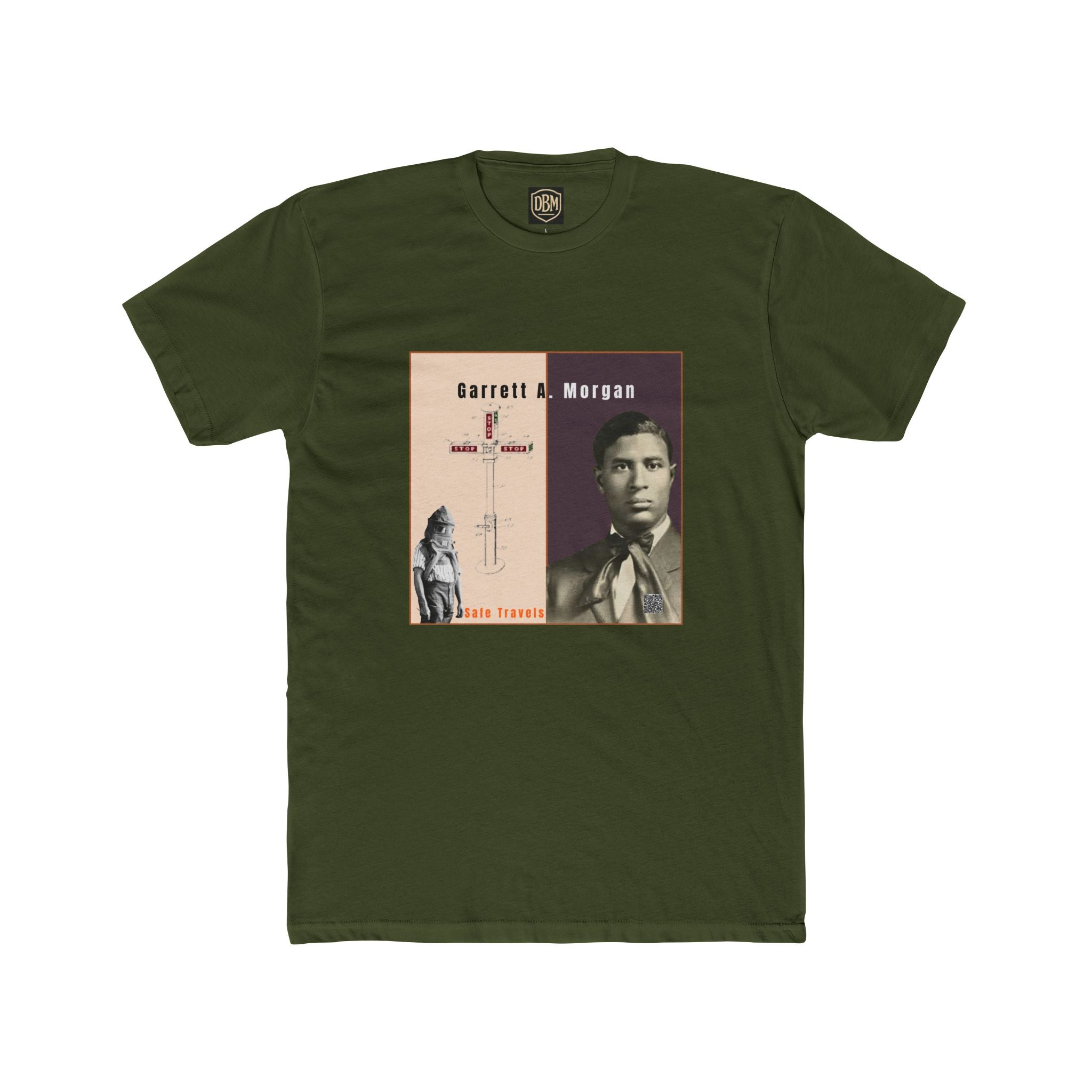 Garrett A. Morgan, Unisex, Historical Portrait T-Shirt