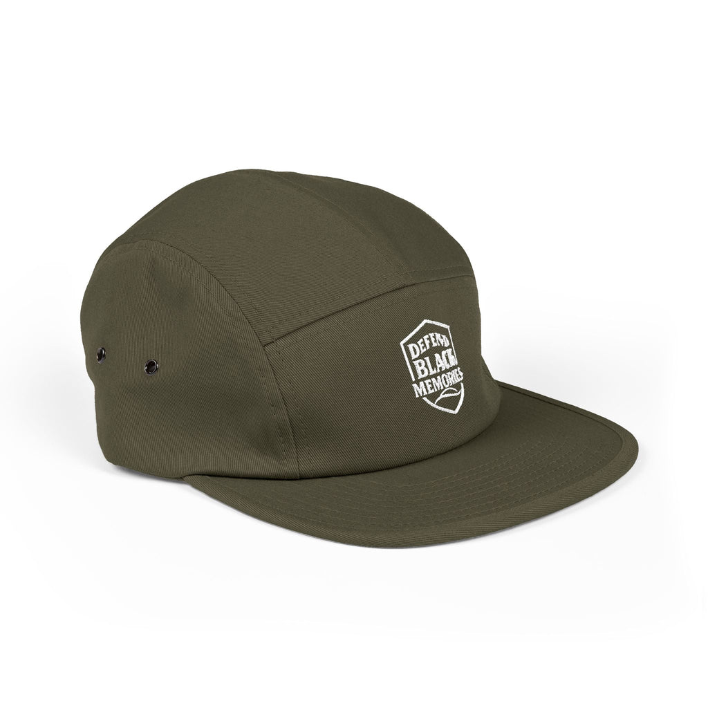 Embroidered Logo 5-Panel Cap