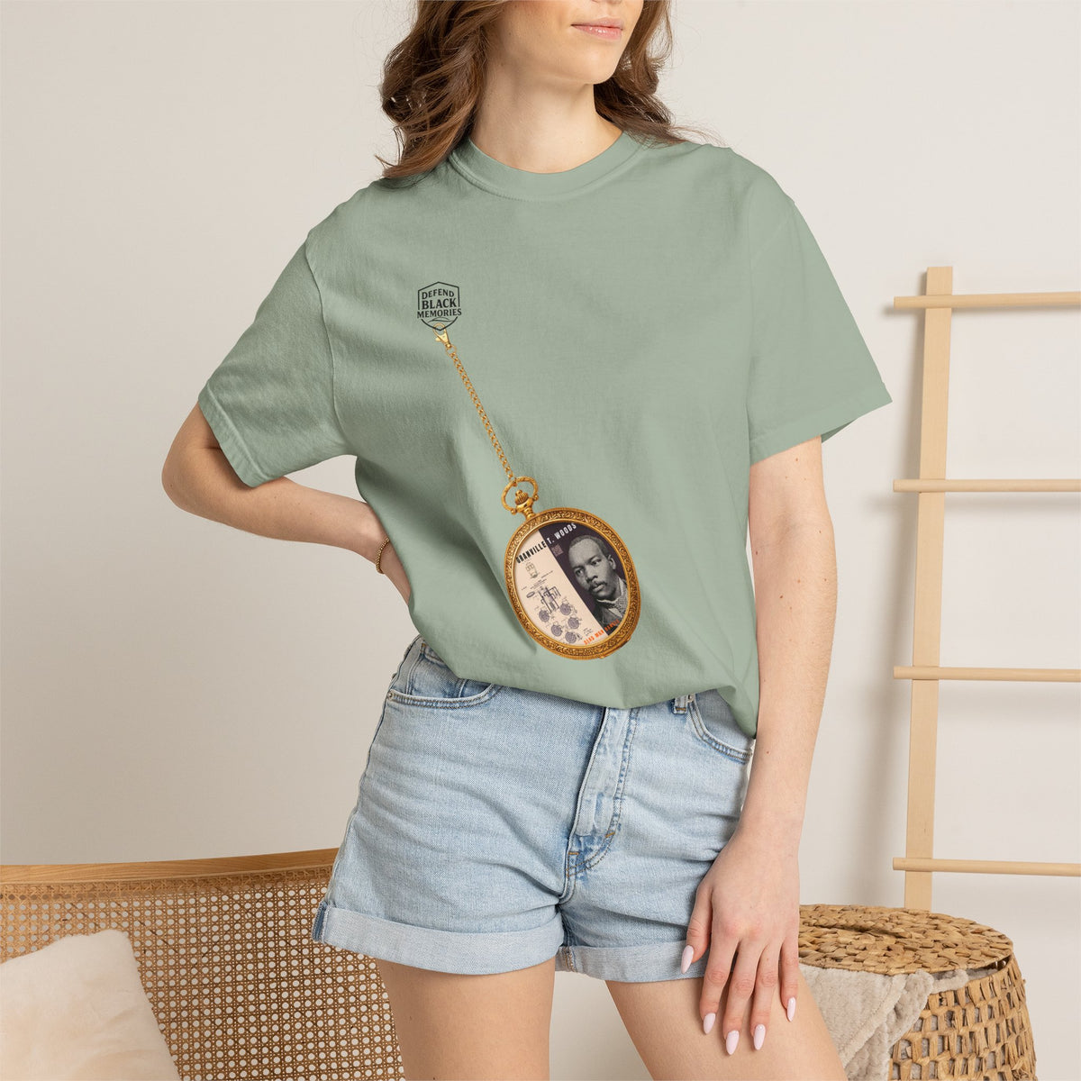 Granville T. Woods Pocket Watch T-Shirt