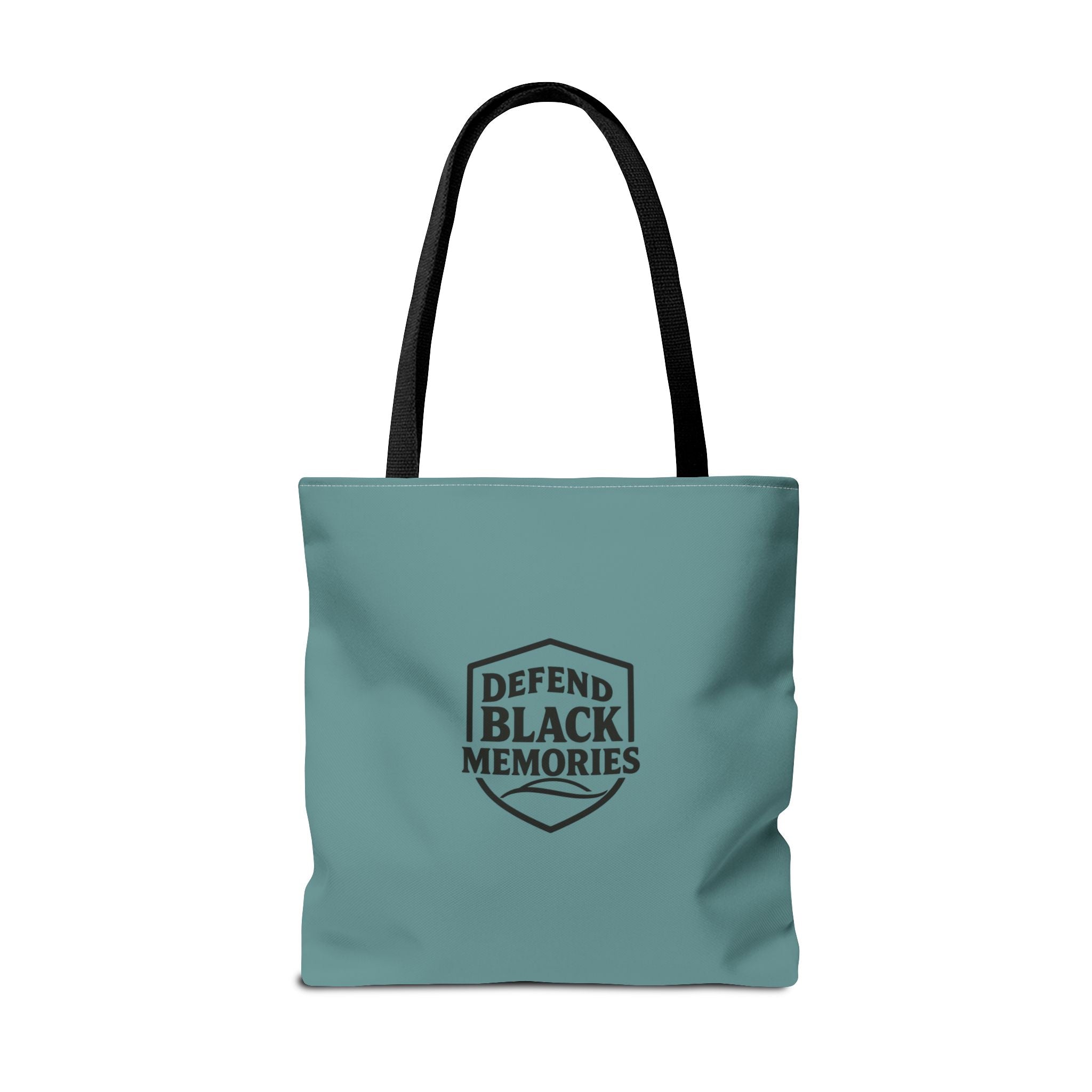 Tubman-Truth Brooch Graphic Tote Bag (Dark Teal)