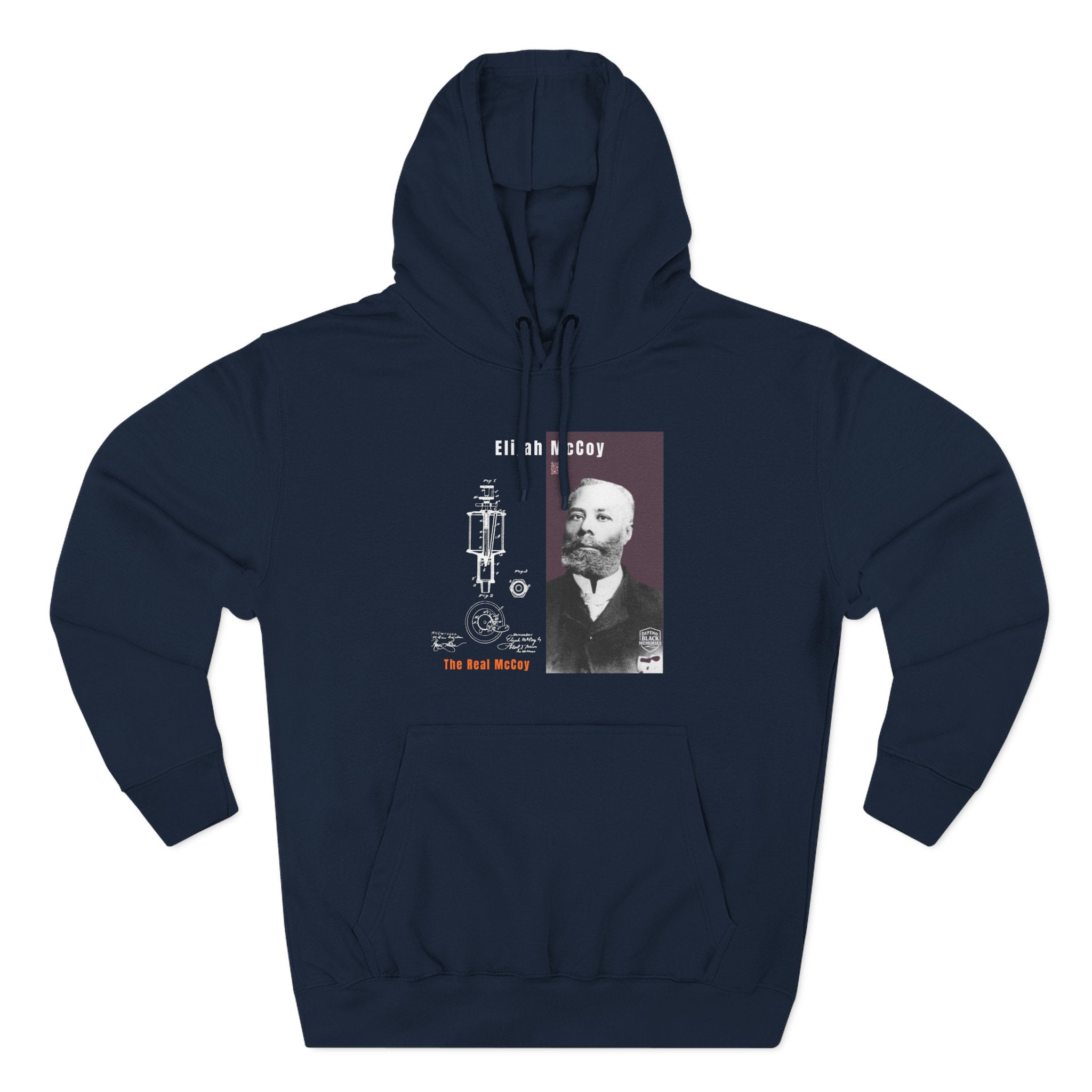 Granville T. Woods, Three-panel Historical Portrait Hoodie (City Champs)