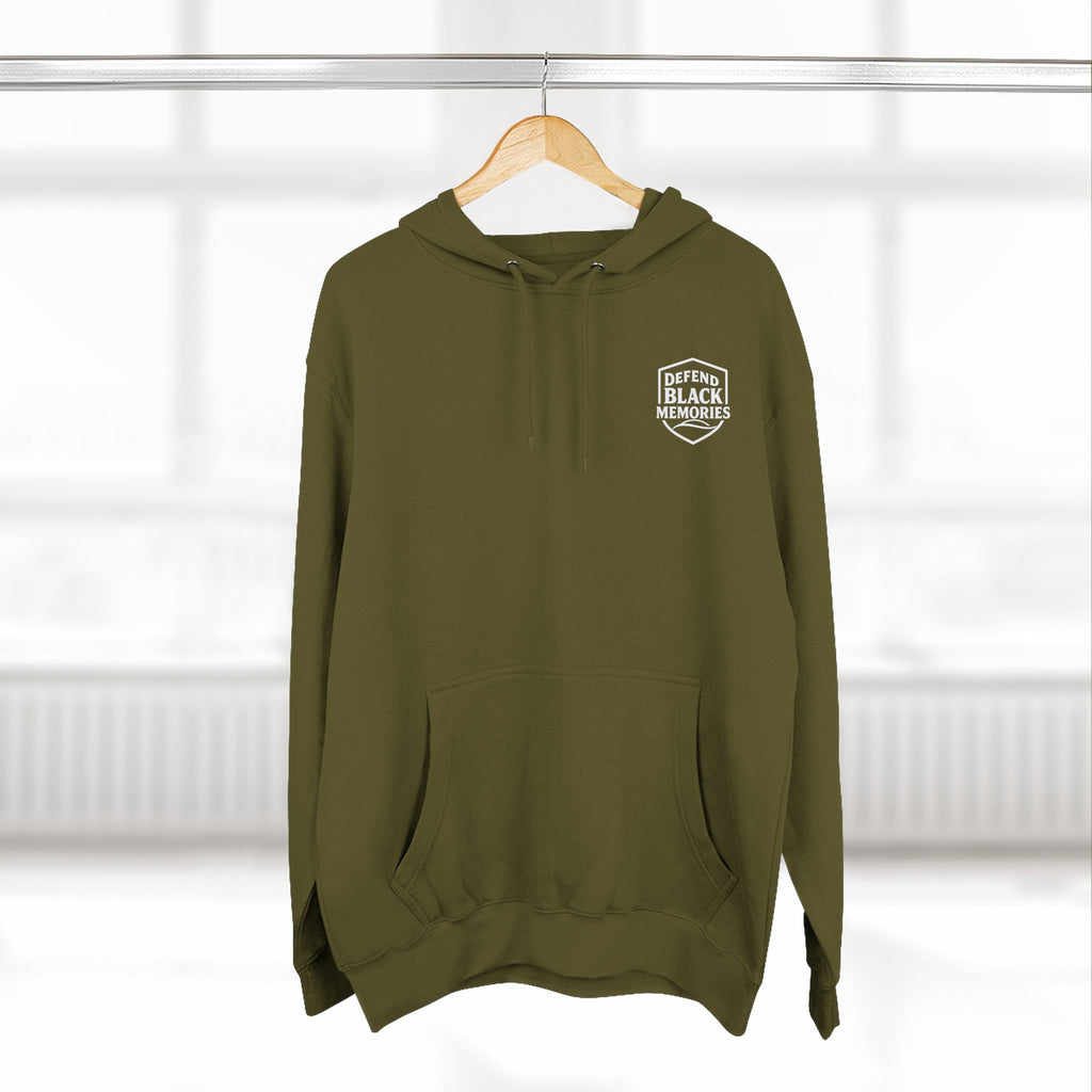 Granville T. Woods, 2 Side, Three-Panel Fleece Hoodie