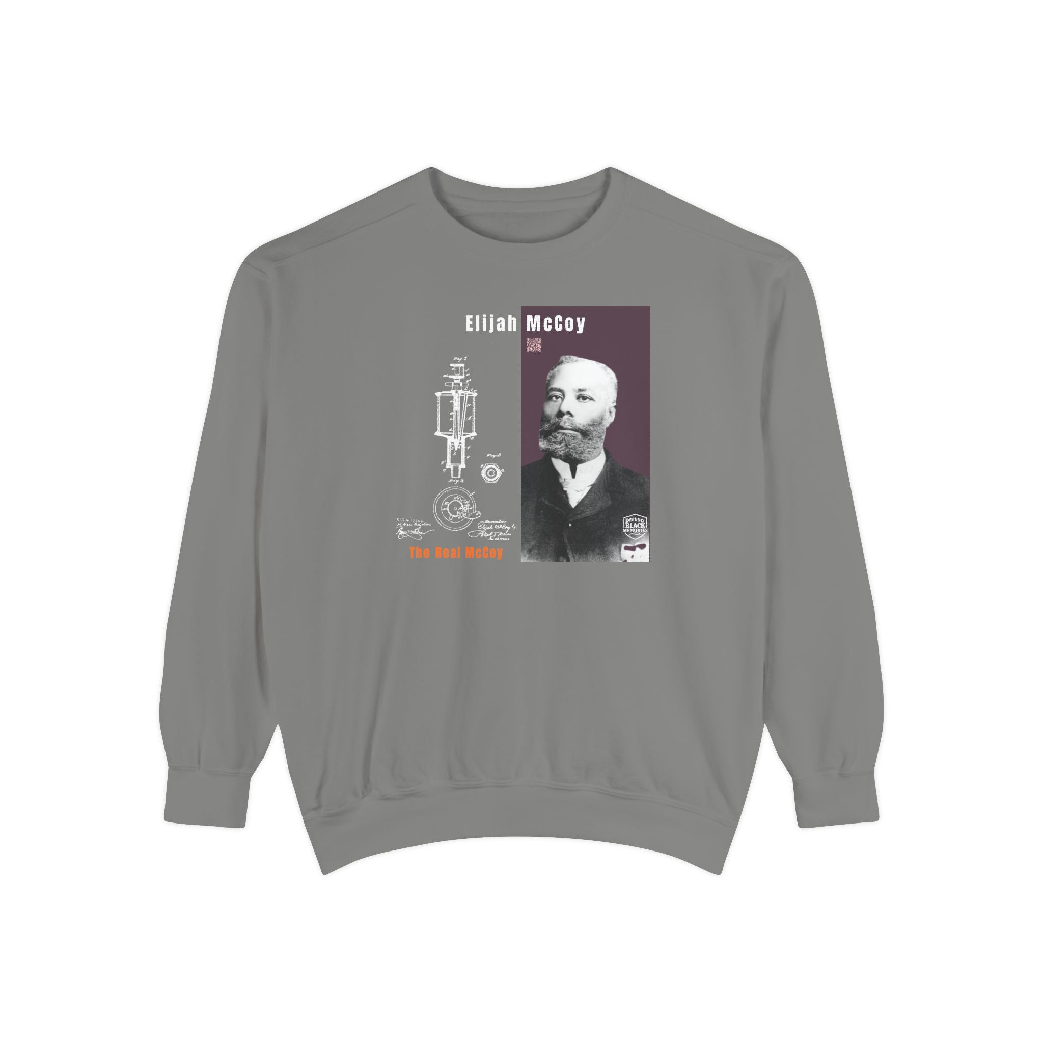 "The Real McCoy" Elijah McCoy Garment Dyed Tribute Sweatshirt (City Champs)
