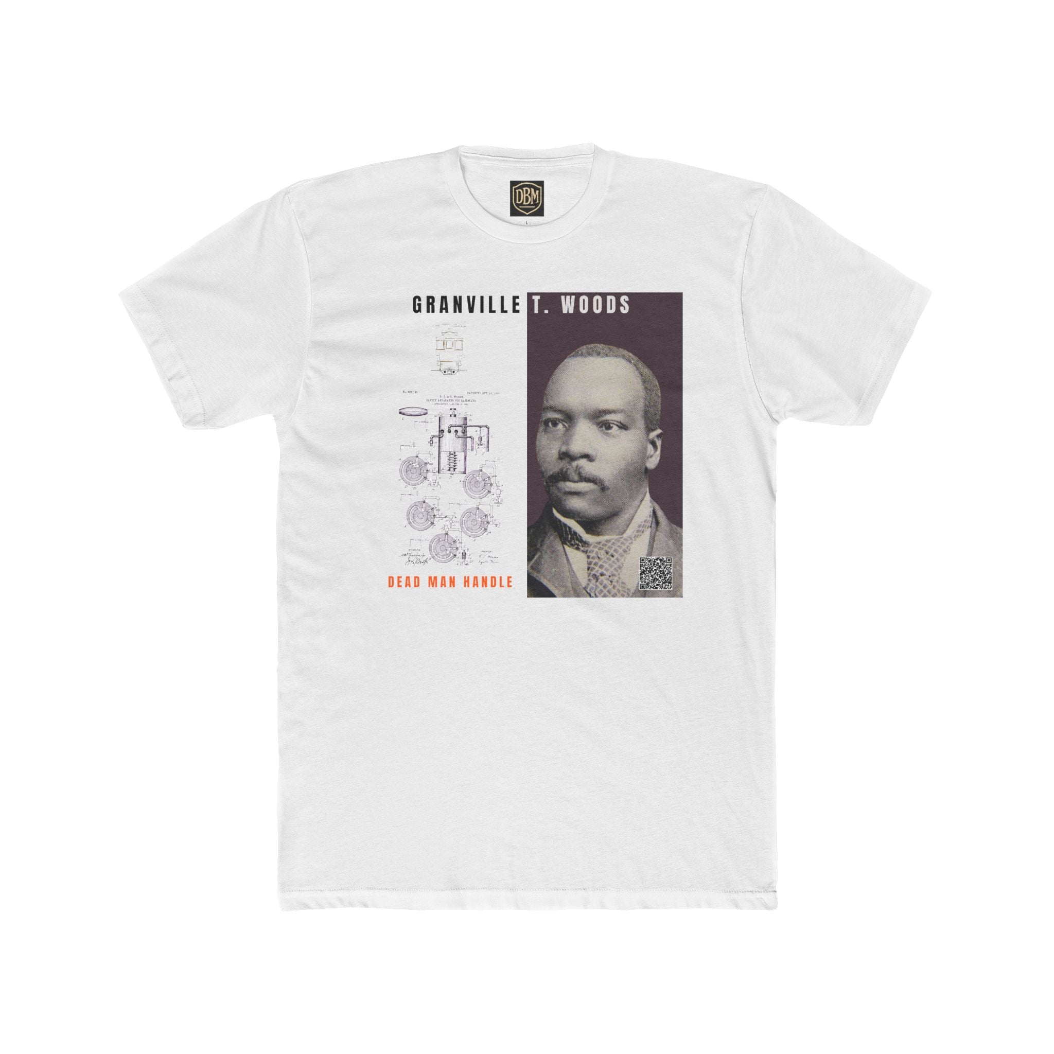 Granville T. Woods, Unisex, Historical Portrait -Shirt