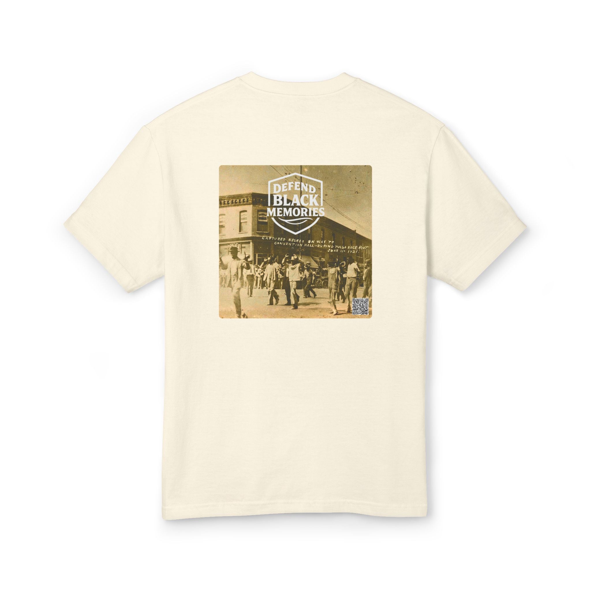 Tulsa Race Massacre, Unisex, Historical Portrait T-Shirt
