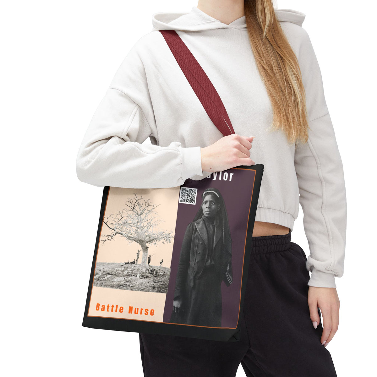 Susan King Taylor Battle Nurse Black History Tote Bag